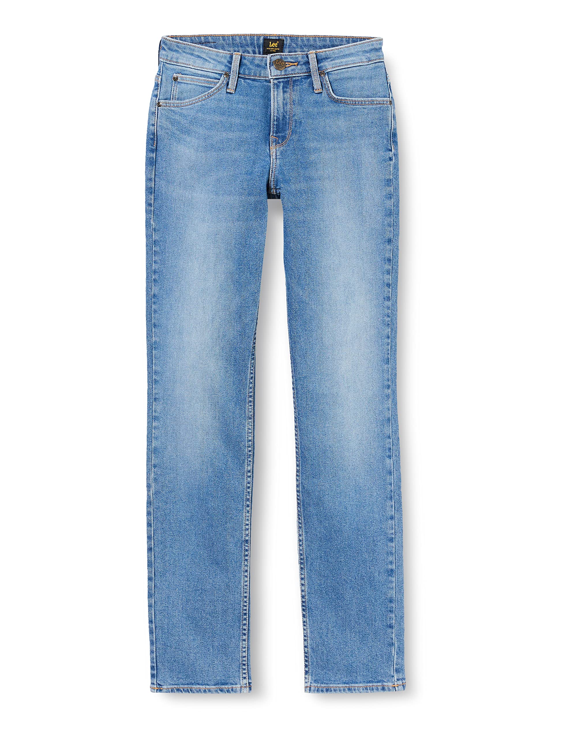 Lee Women's Elly Slim Jeans, (Light Black/Washed Black Taos Bg), W25/L33 (Size: 25/33)