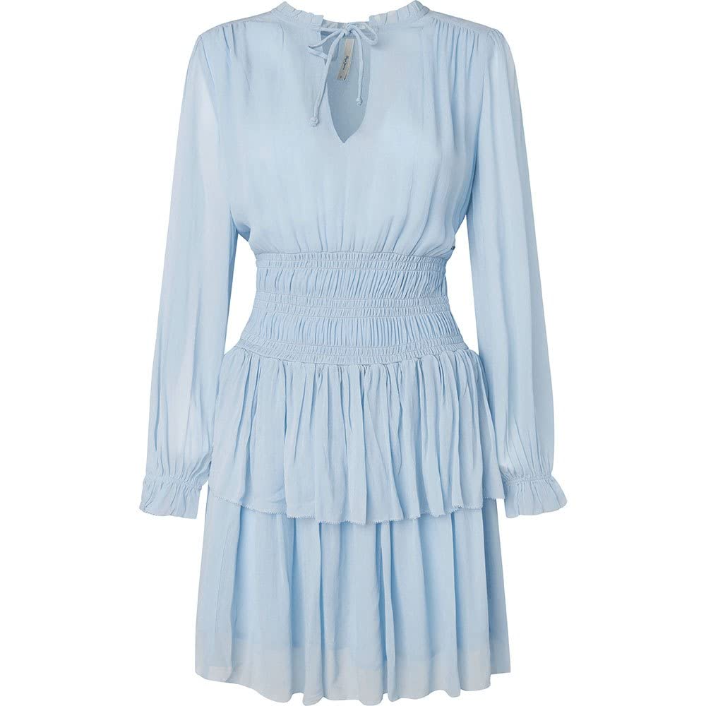 Pepe Jeans Womens Lucy Dress, 516DAZED Blue, L