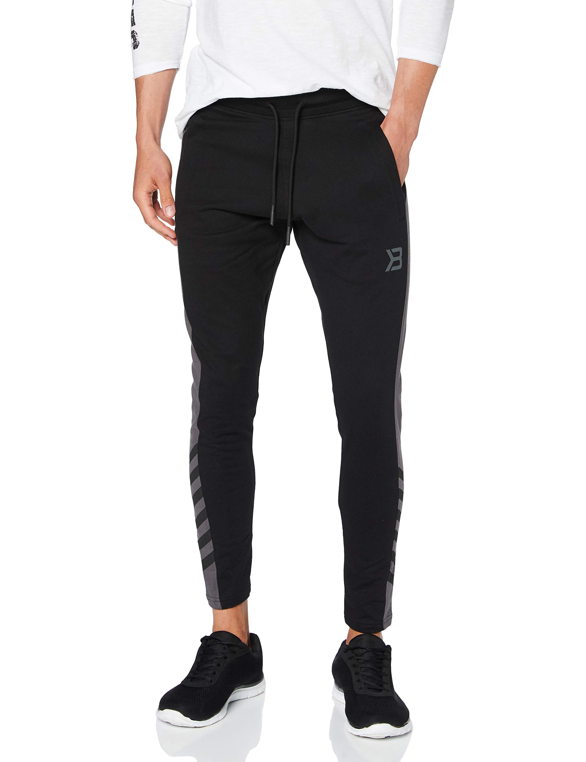 Better Bodies Fulton Men's Tracksuit Bottoms, mens, Trouser, 29630, Black, S