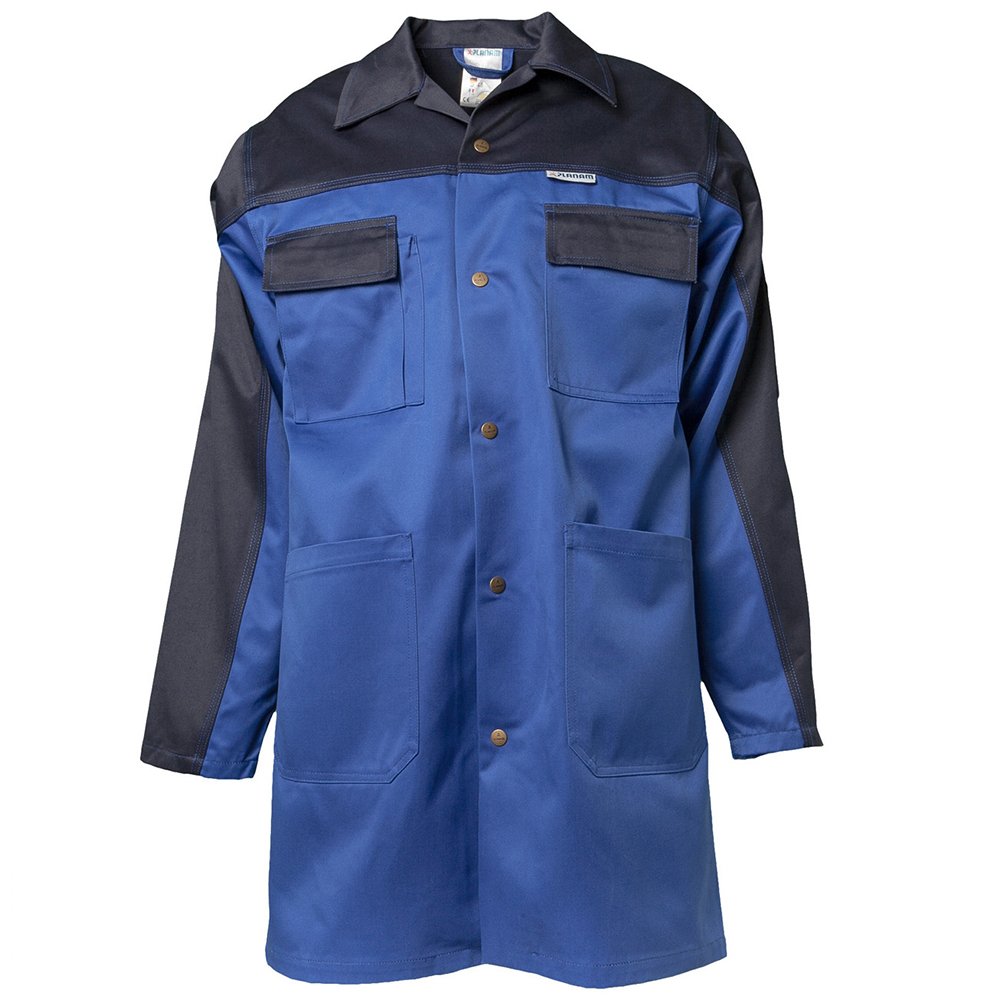 Planam 1241042 Size 42 "Tristep" Coat - Royal Blue/Navy