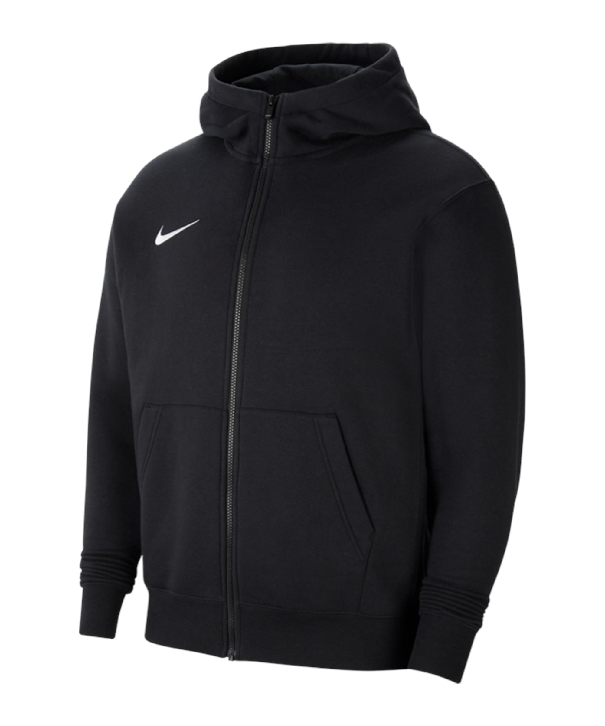 Nike The Nike Fleece Park20 Full-Zip Hoodie I Combo (Black-White) Size XL