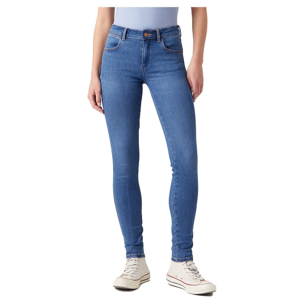 Wrangler Women's Skinny Shorts, Daydream, W25 / L32