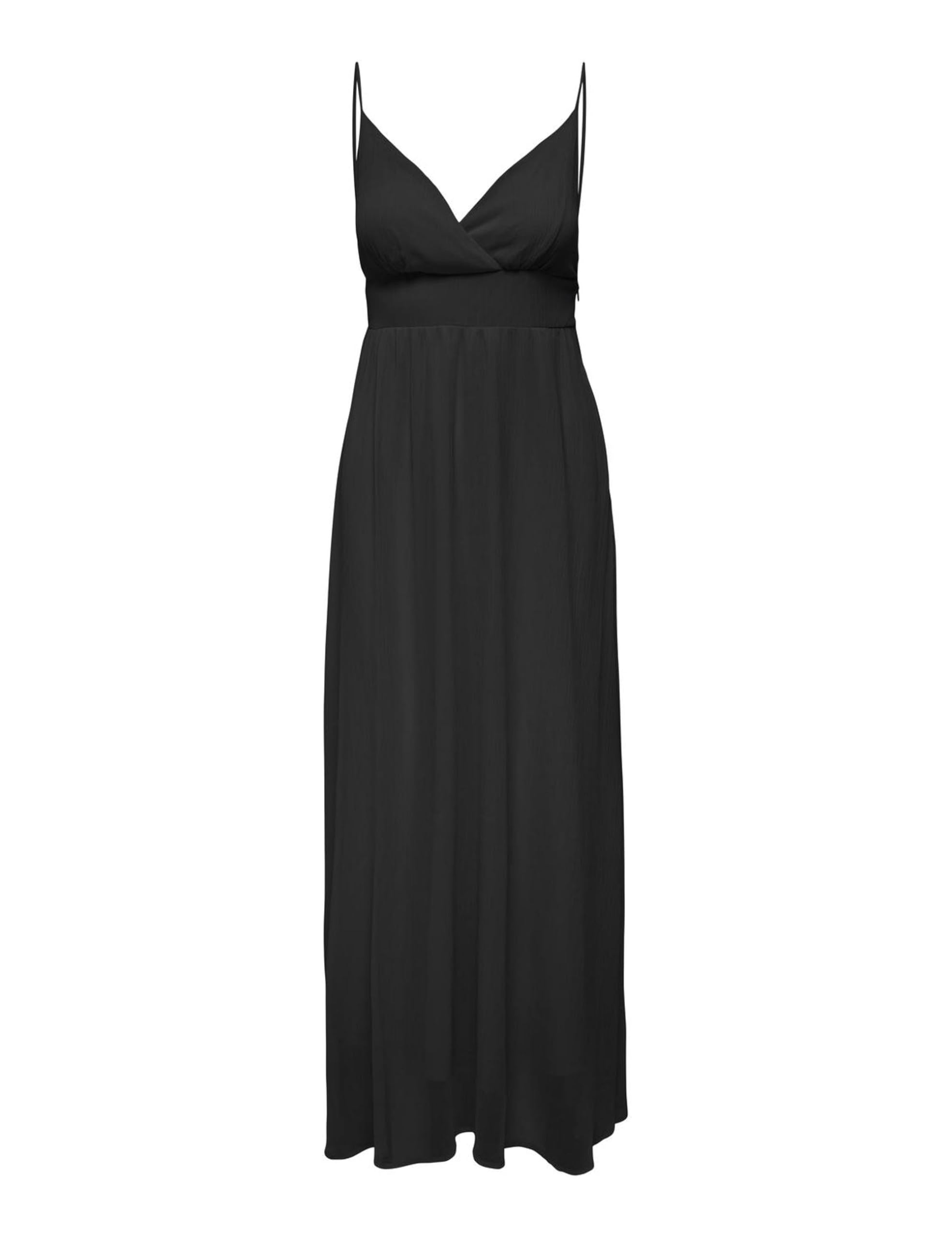 Onlasta Life Strap Vneck Ankel Dress WVN, black, M