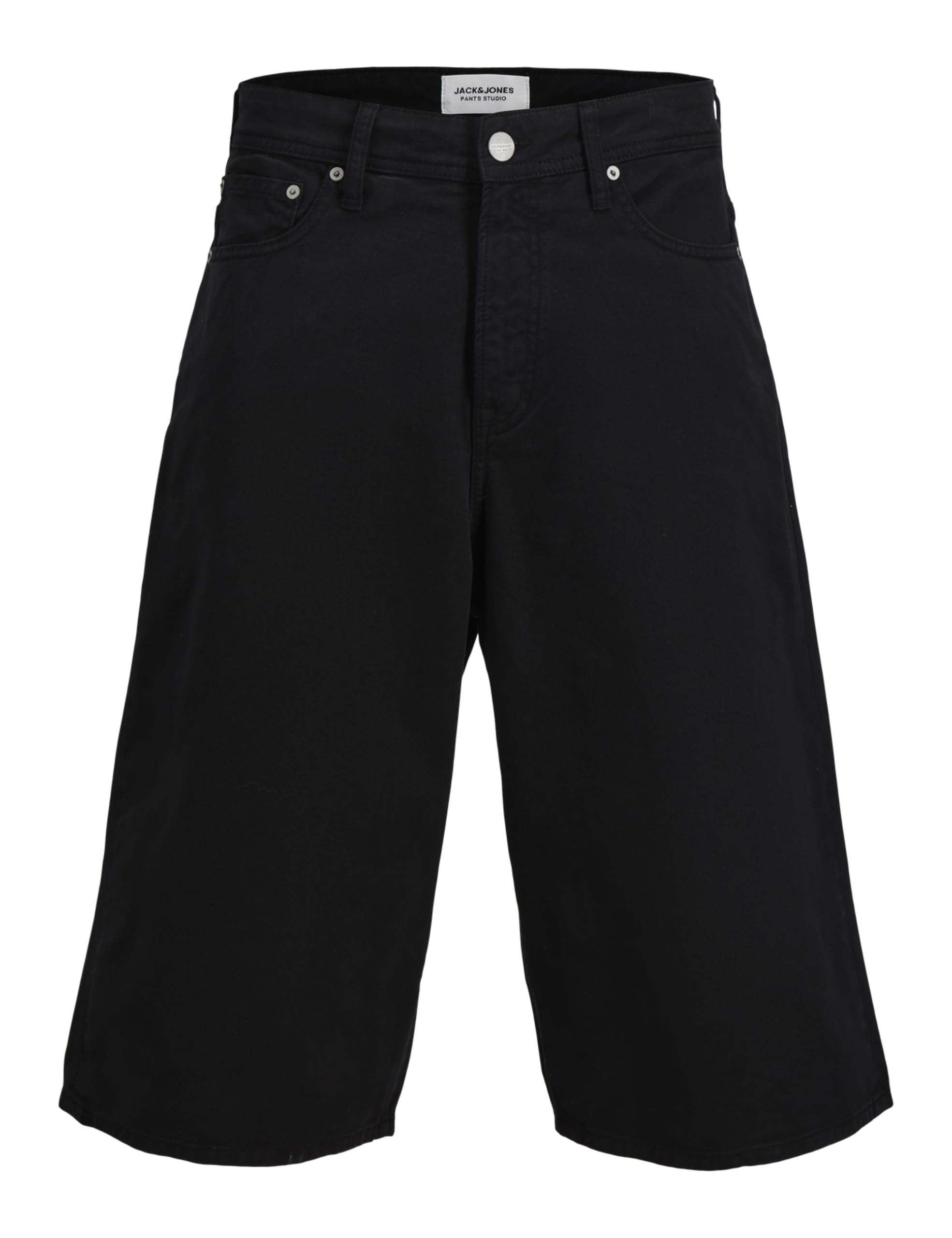 JACK & JONES Men's Jpstowen Roy Shorts Xxlng Sn, Black, M