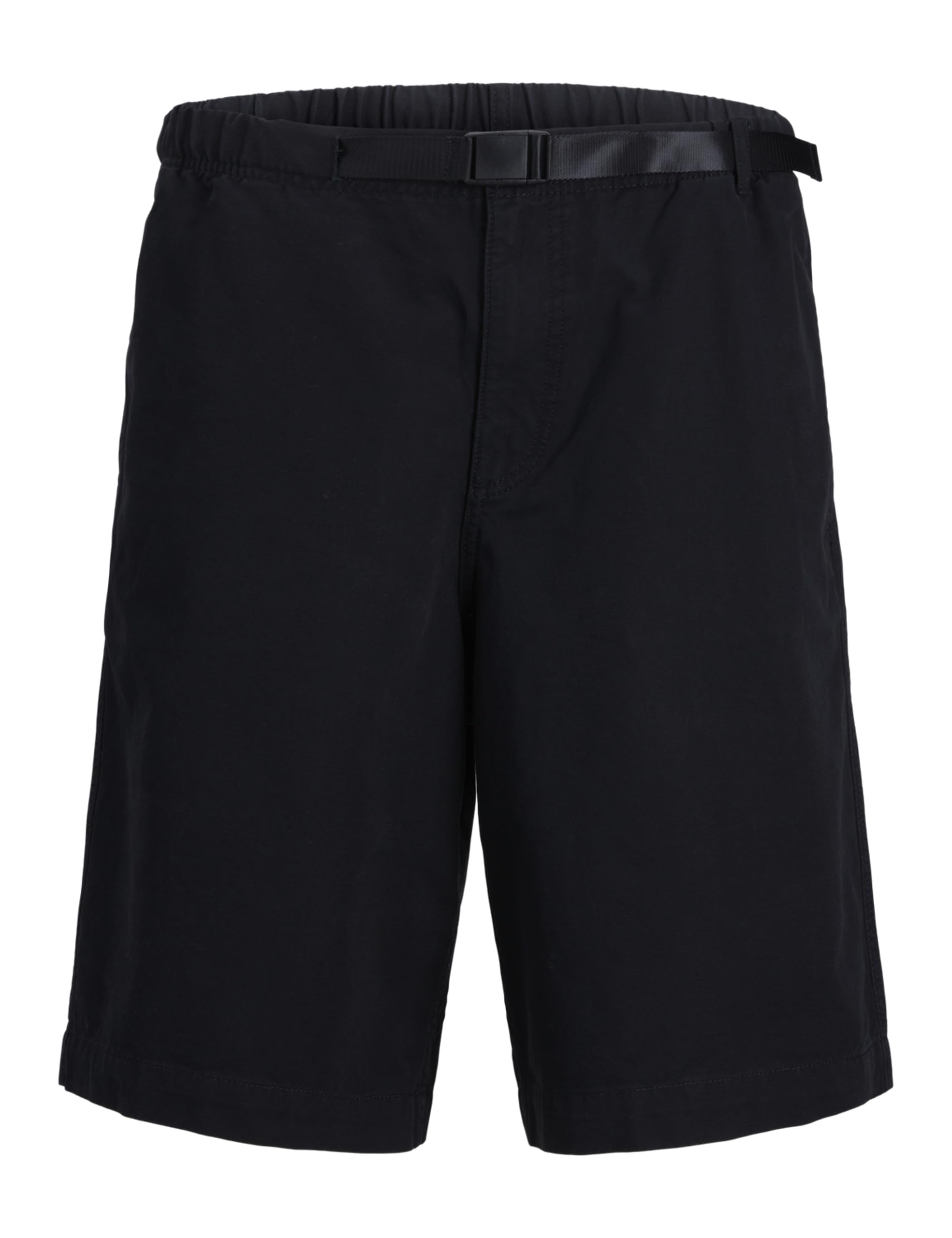 JACK & JONES Men's Jpstowen Barkley Skater Jogging Shorts LNG, Black, L