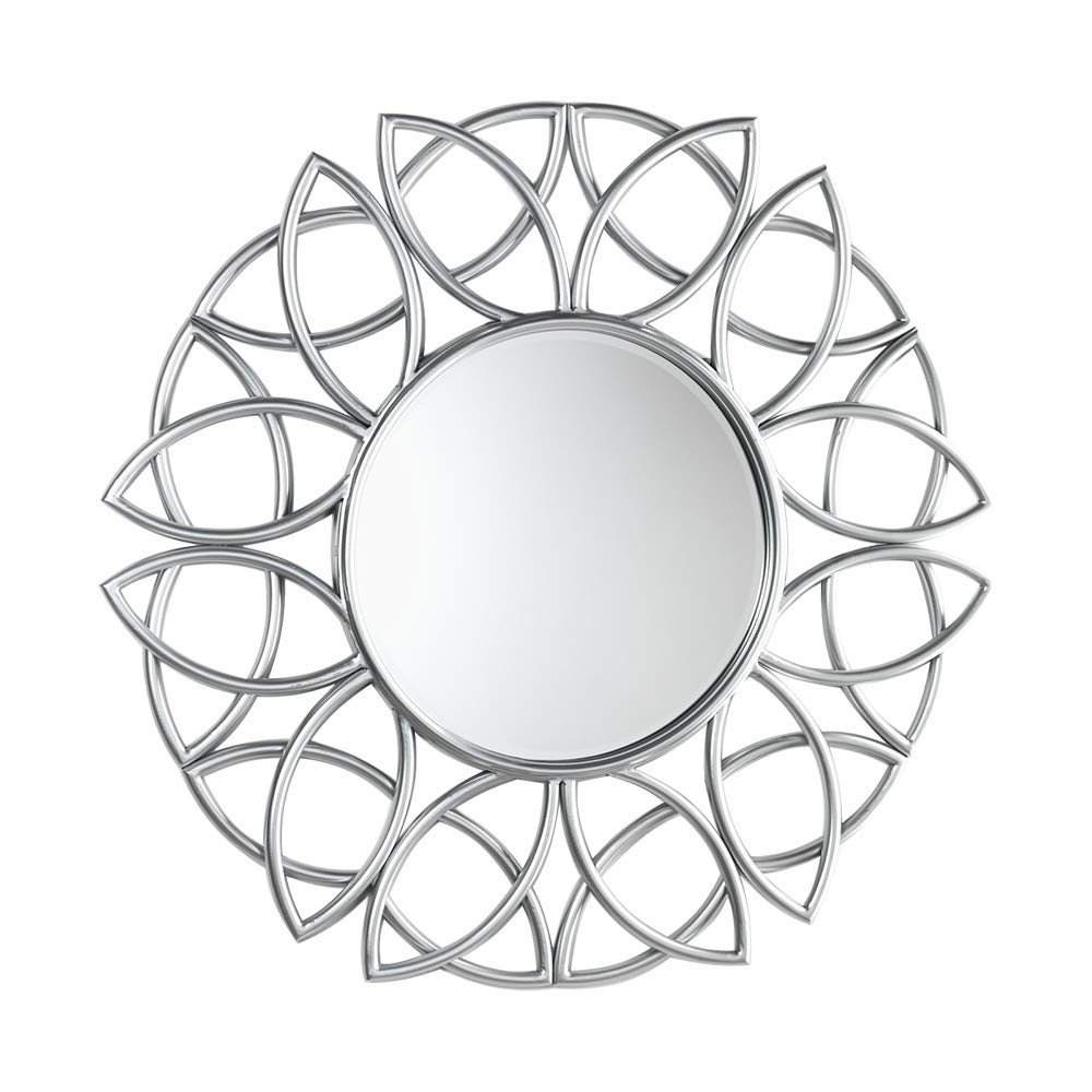 Oaks Lighting Mirror, Antique Chrome