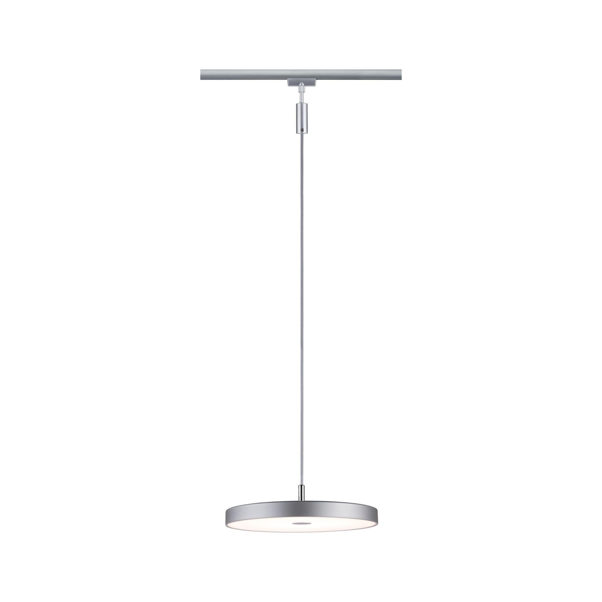 Paulmann 96790 3-Step-Dim Hildor URail LED Pendant 850lm 15W 3000K dimmable 230V Chrome matt Rail System