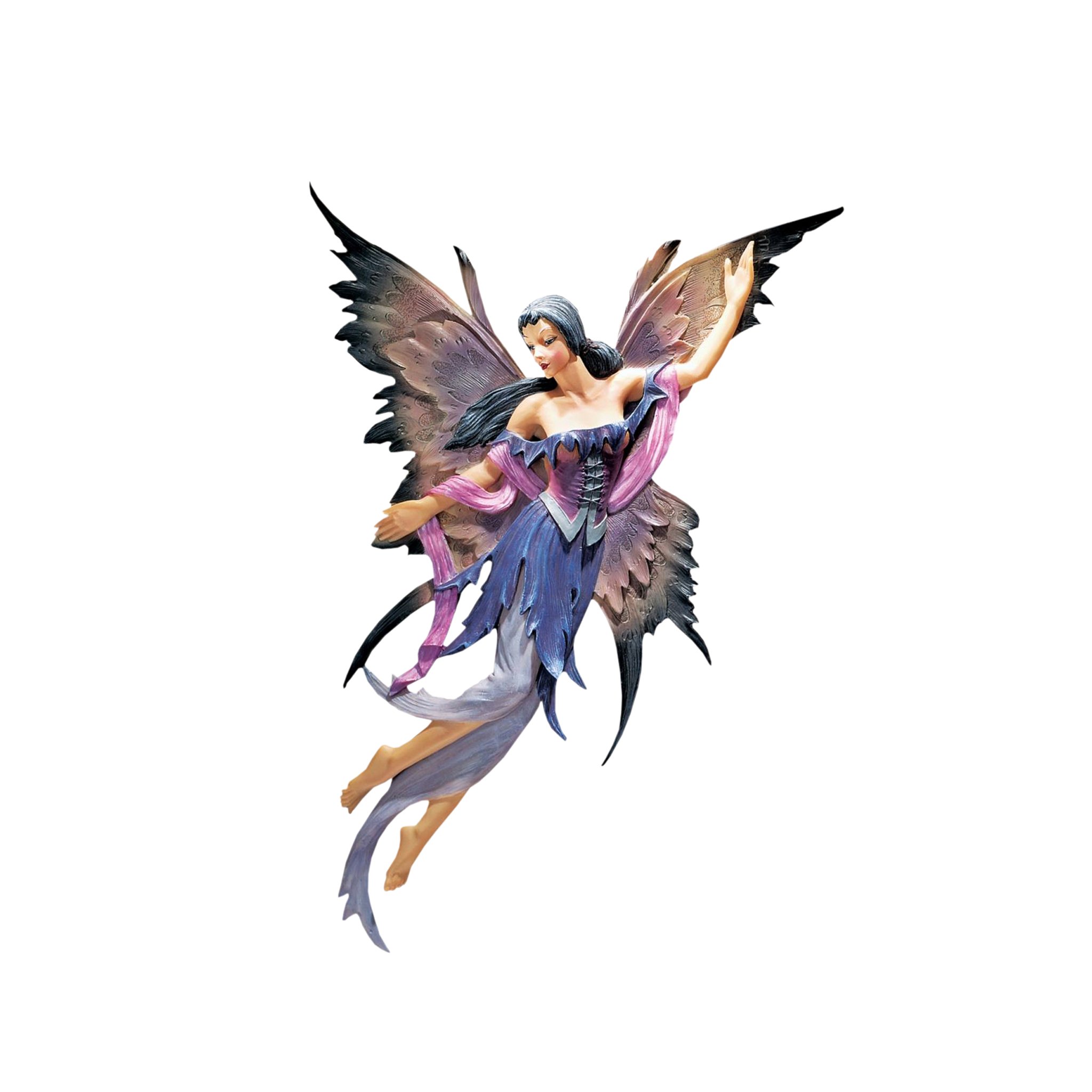 Design Toscano CL4918 Fairies of the Enchanted Grove Wall Sculpture - Rowan, Full Color