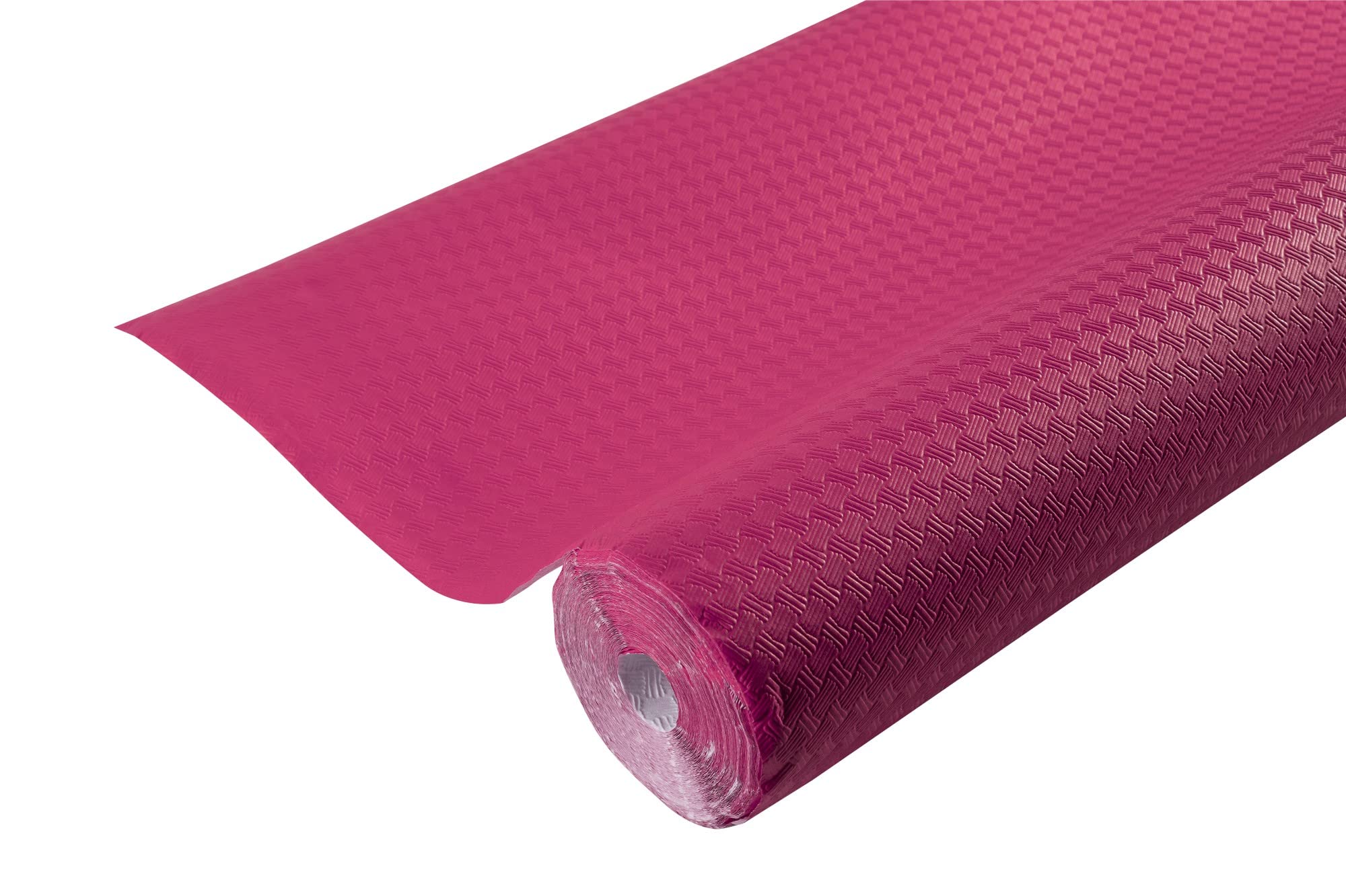 Disposable tablecloth in embossed paper - Unique, aesthetic and deep embossing - Roll 20 M long and 1.18 M wide - Made in France - Hydrangea