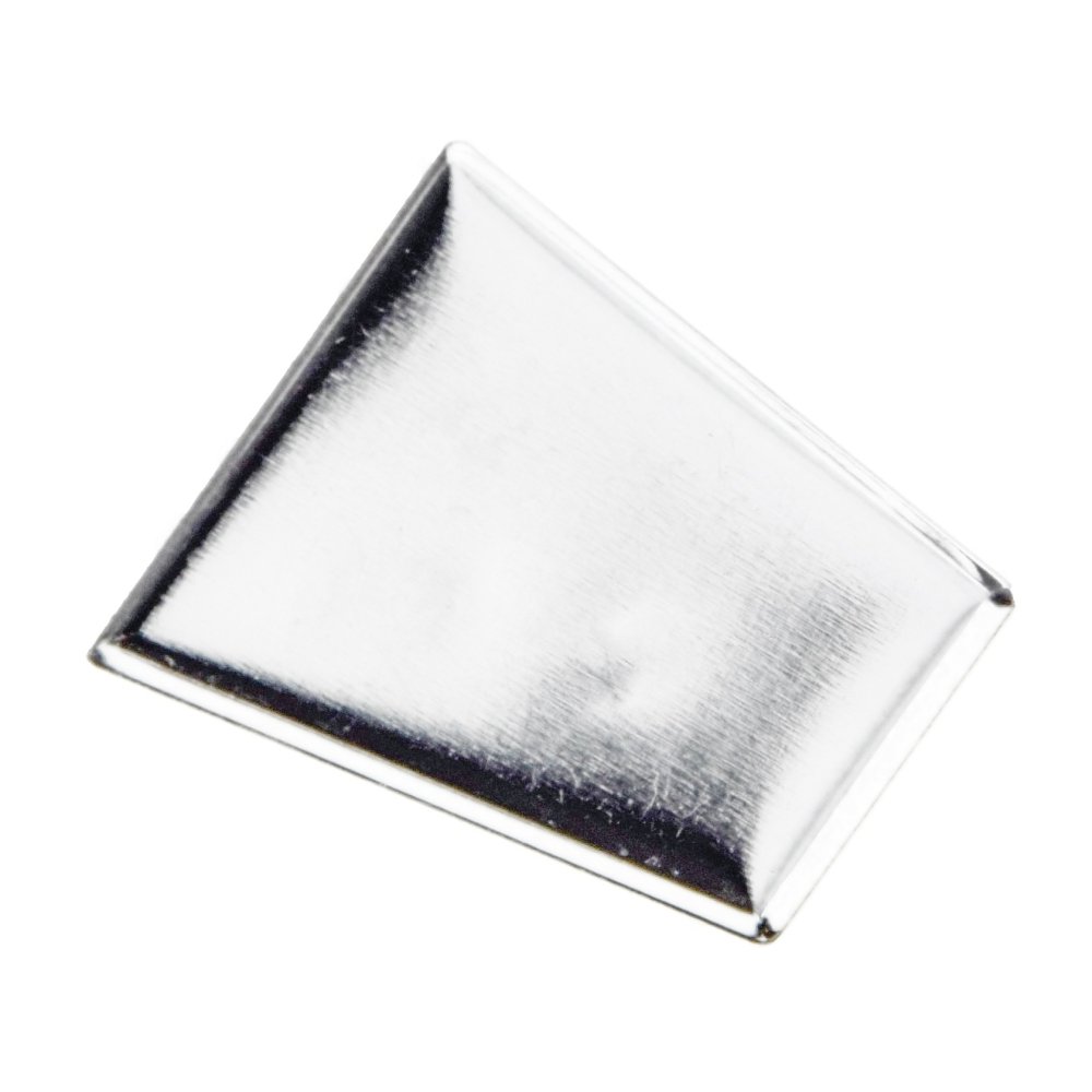 Efco Brooch for mosaix Trapezoid 40 x 24 x 34 mm Silver-Coloured