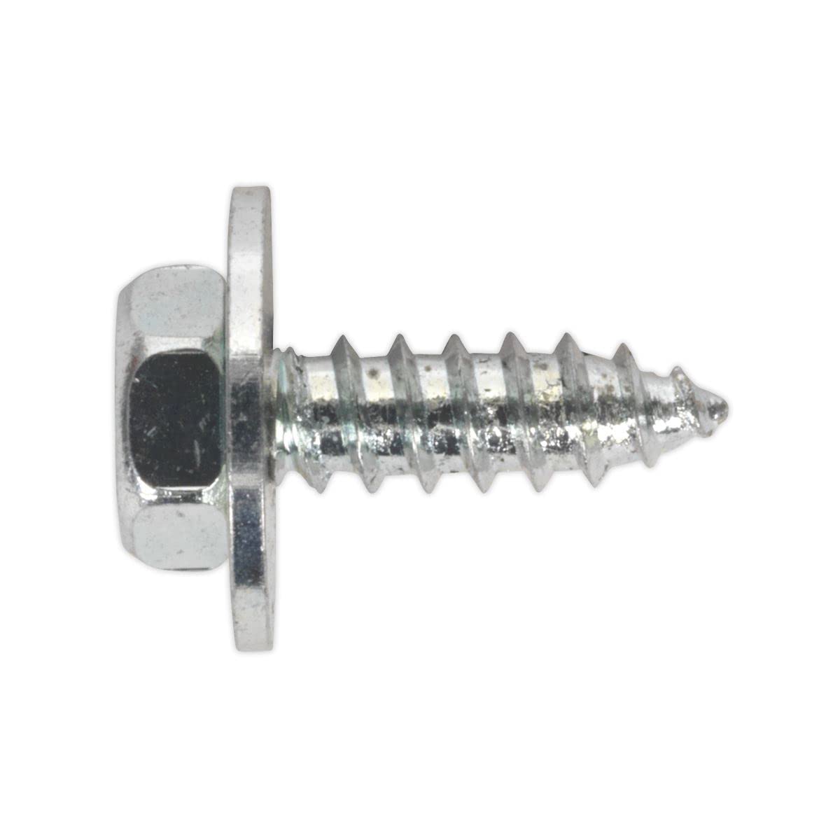 Acme Screw with Captive Washer #8 x 1/2" Zinc Pack of 50