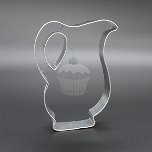 BLEX Halusky Jug Shaped Stainless Steel Cookie Cutter, Tinplate, Silver, 18 x 5 x 9 cm