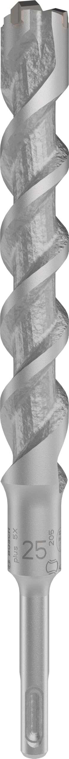 Bosch 1x PRO SDS plus-5X Hammer Drill Bit (for Reinforced concrete, Concrete, Ø 25,00 mm, Professional Accessory Rotary Hammer Drill)