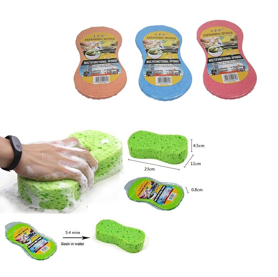Super Jumbo Microcell Expanding Sponge -Car, Caravan, Boats, School, Home & Nursery, Soak Up Liquids