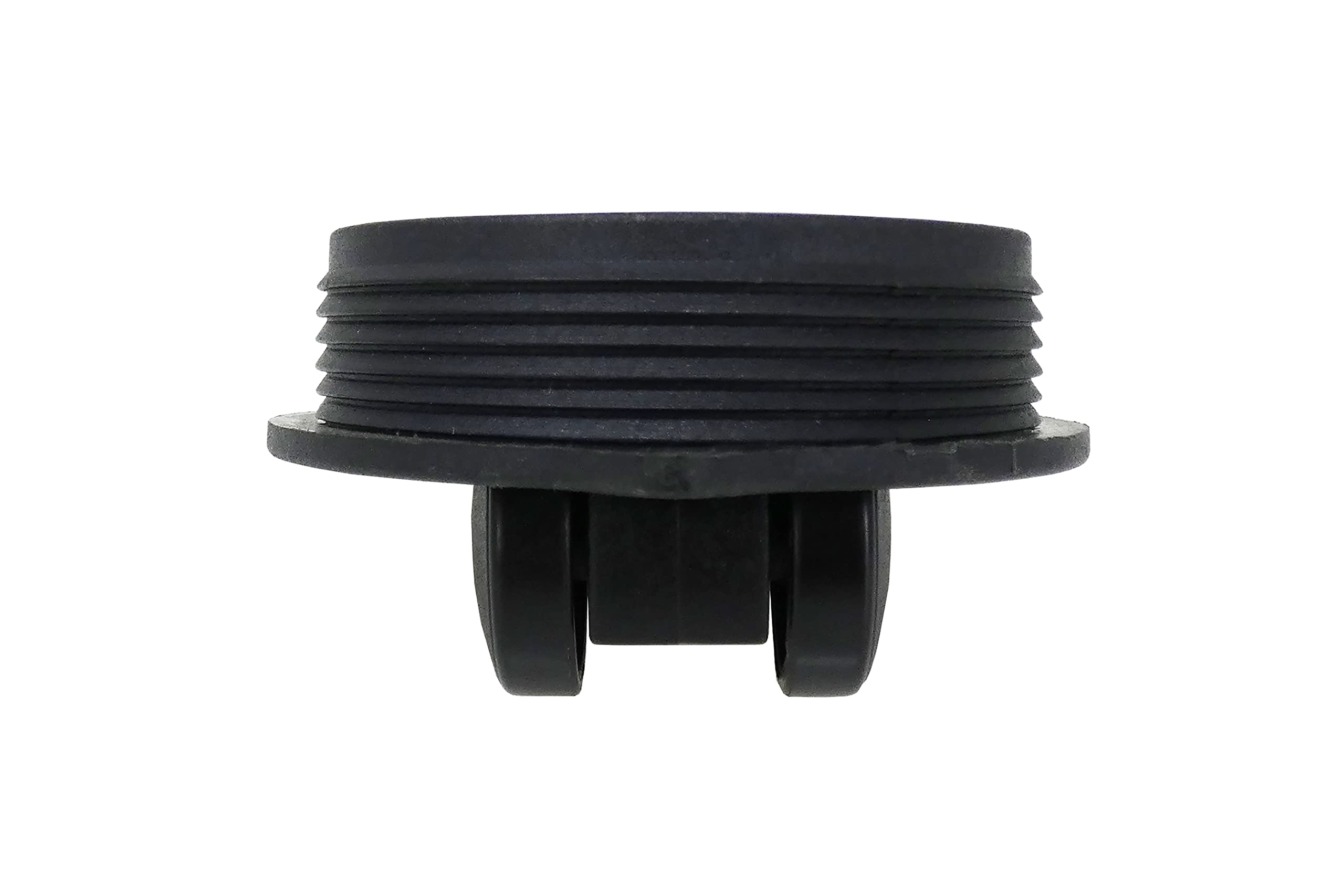 Shepherd Hardware 8721E Hidden Swivel Plate Casters, Black, 2-1/2 Inch