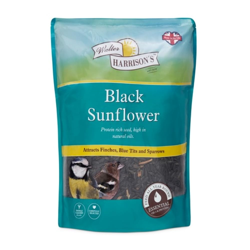 Harrisons Black Sunflower Pouch 1.6kg x 6