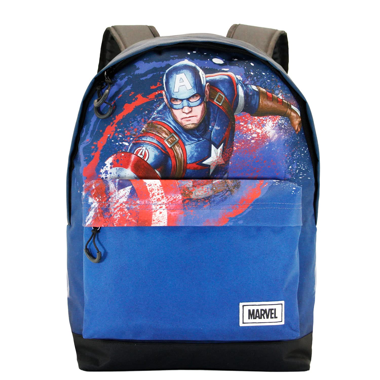 Marvel Captain America Full-FAN HS Backpack, Blue, 18 x 30 x 43 cm, Capacity 22 L