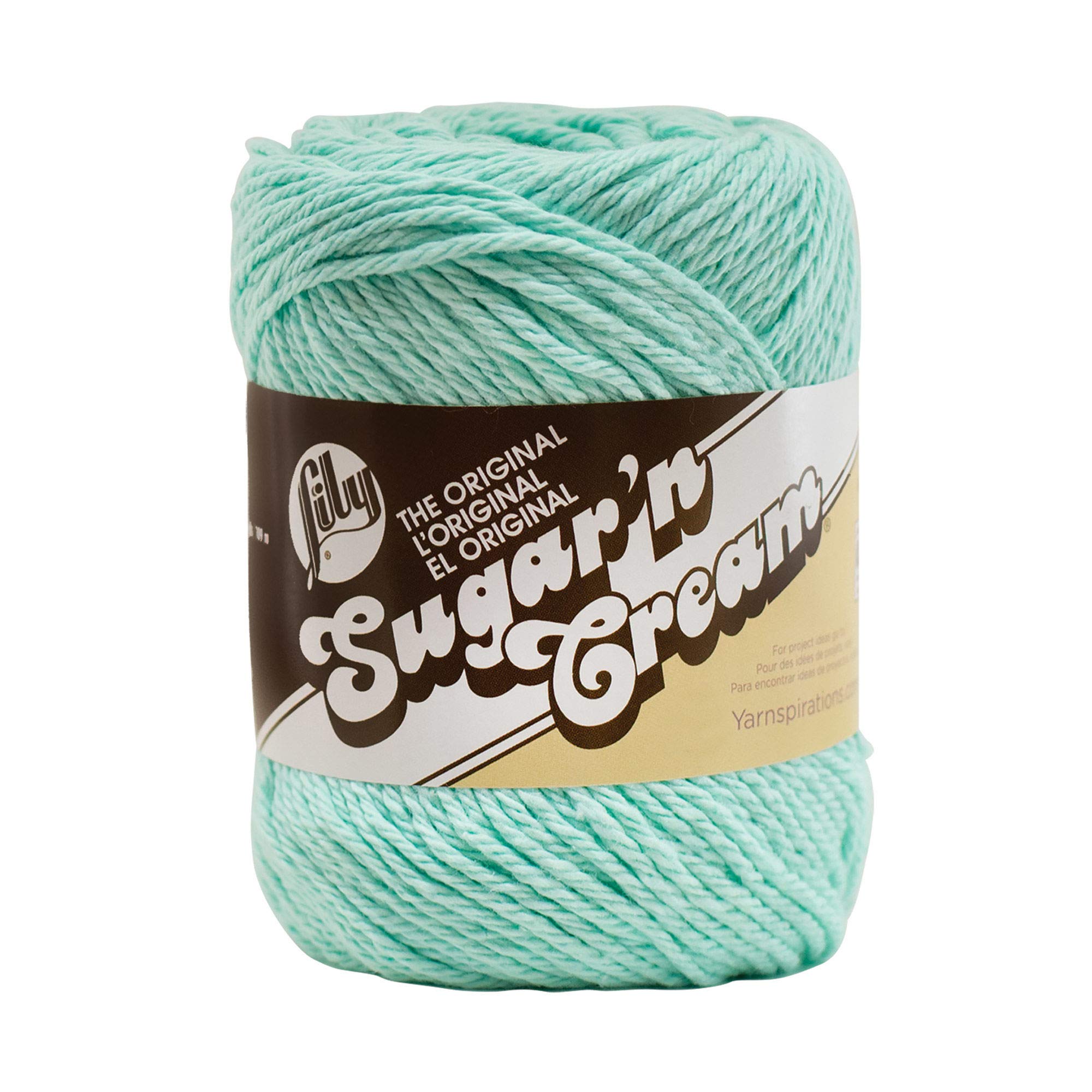 Lily Sugar'n Cream Super Size Yarn, Beach Glass