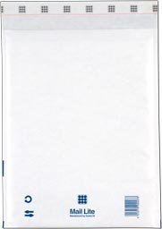 White Padded Envelopes B00 - Pack of 100 - 120 x 210mm