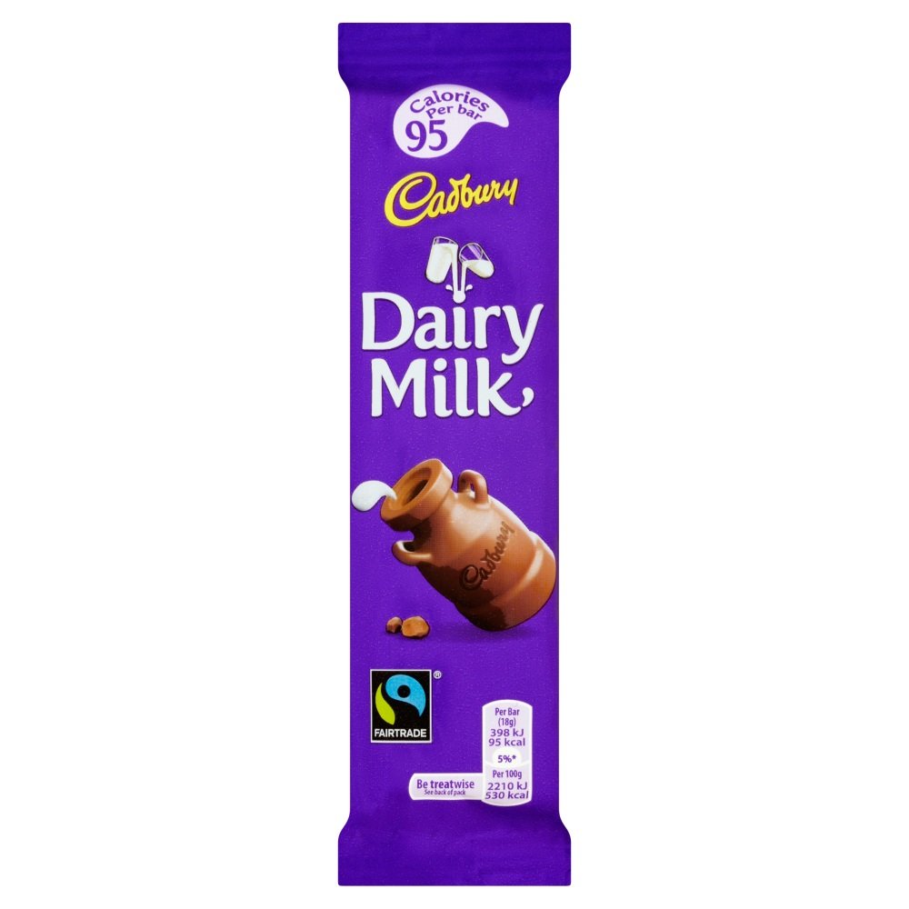 Cadbury Dairy Milk Little Bar, 18g