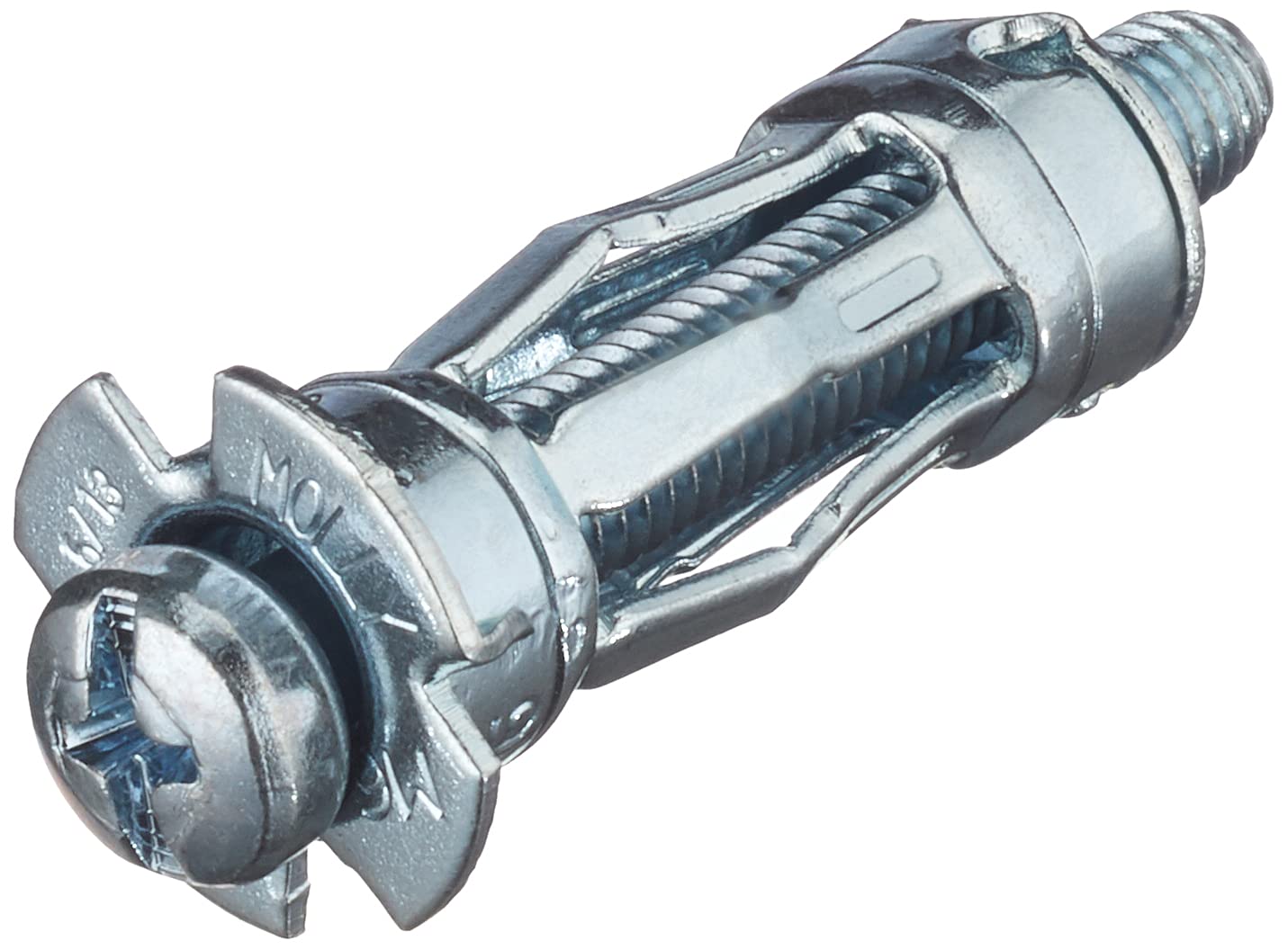 Molly m18006-xj Metal Cavity Wall Dowels with Screws M6 Diameter 6 x 34 mm, Grey, Set of 10)