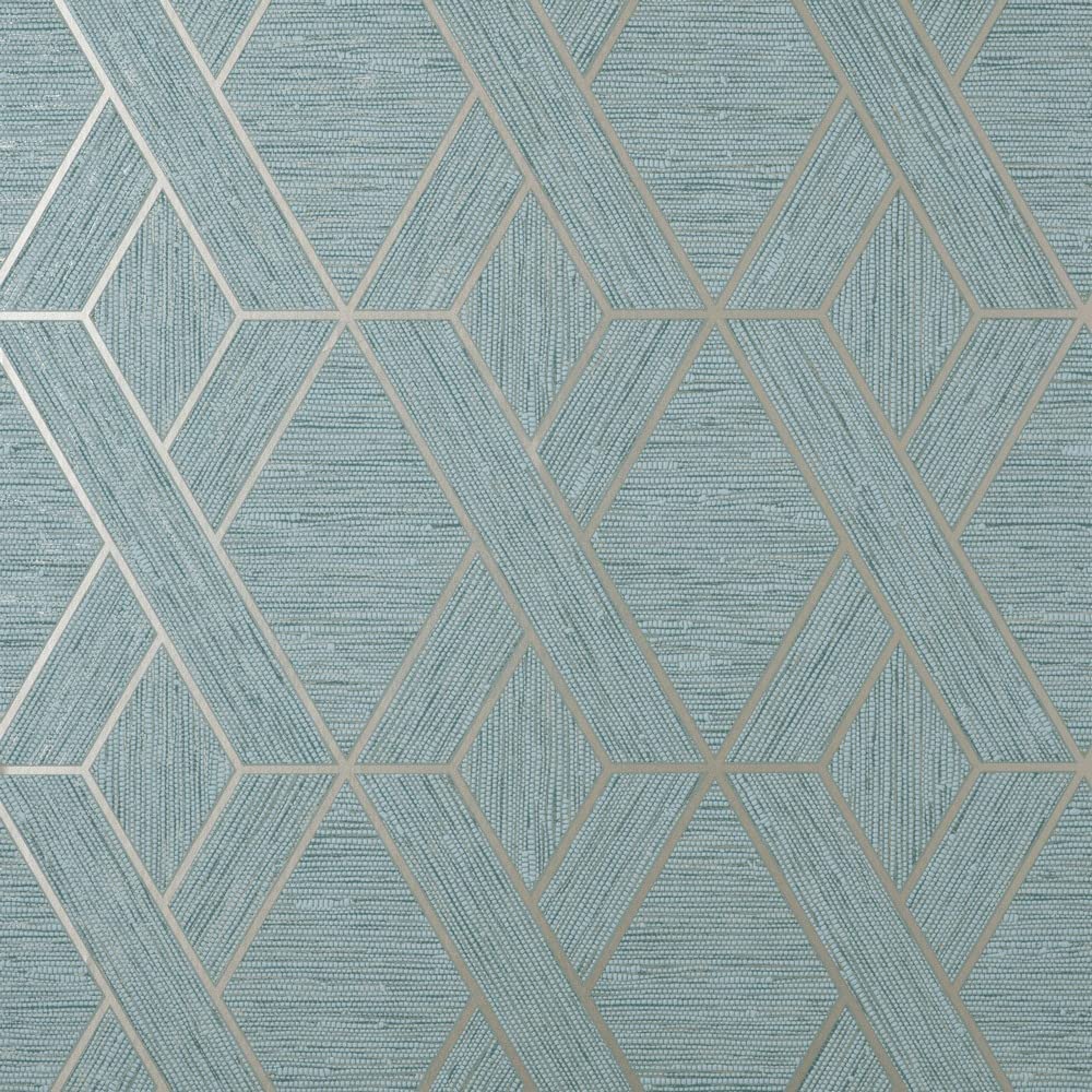 Fine Decor Miya GEO SIDEWALL Teal