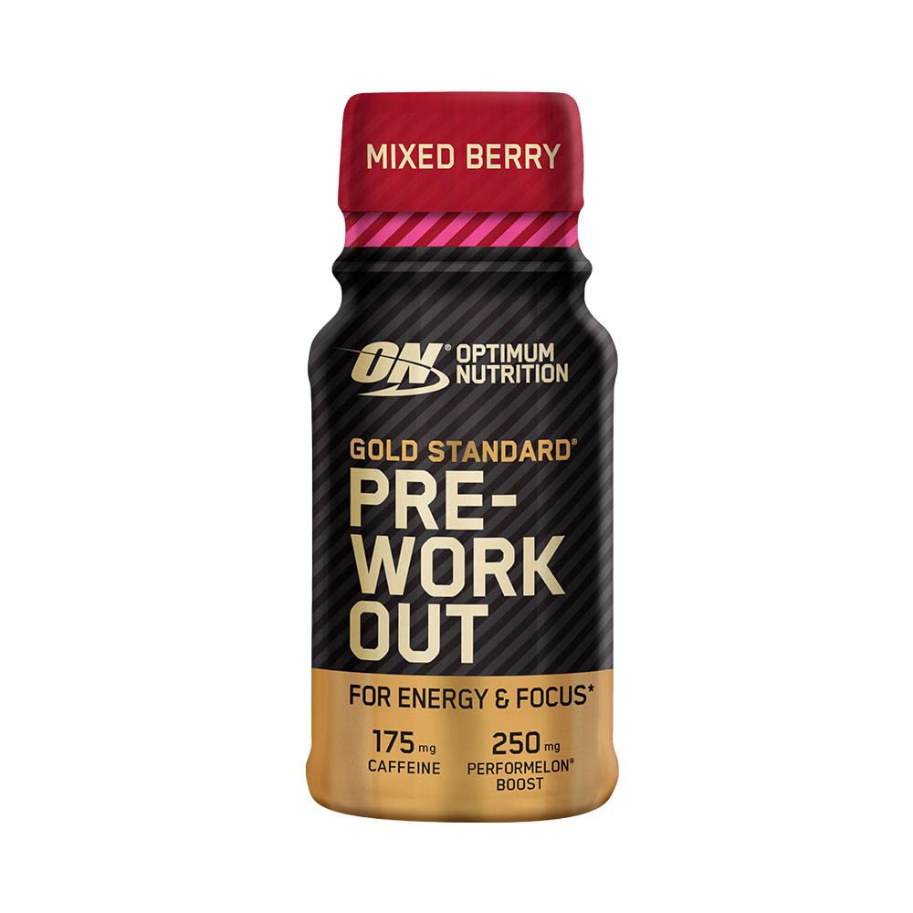 Optimum Nutrition Gold Standard Pre-Workout Shot Mixed Berry, 60ml