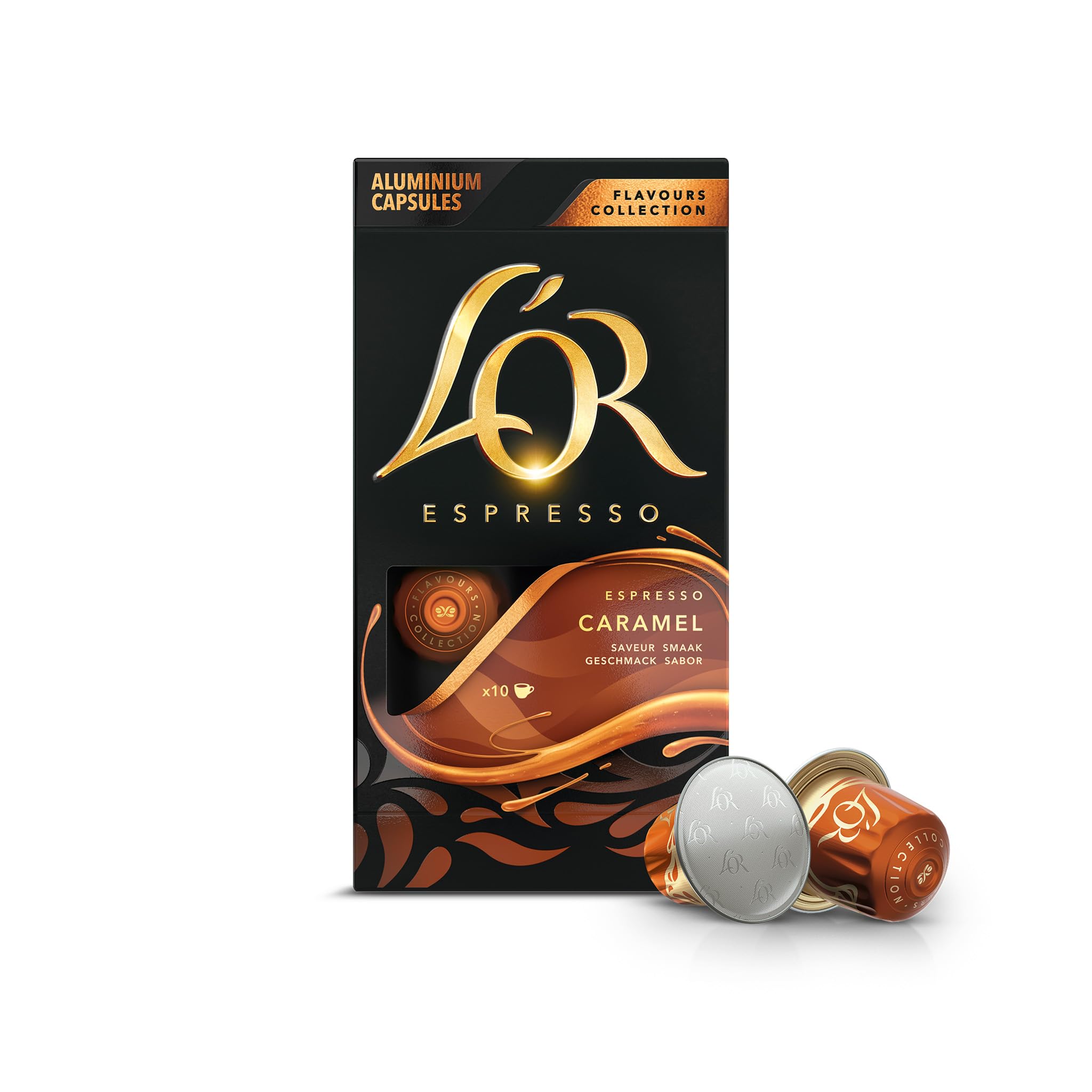 L'OR Espresso Caramel Flavoured Coffee Capsules 52g