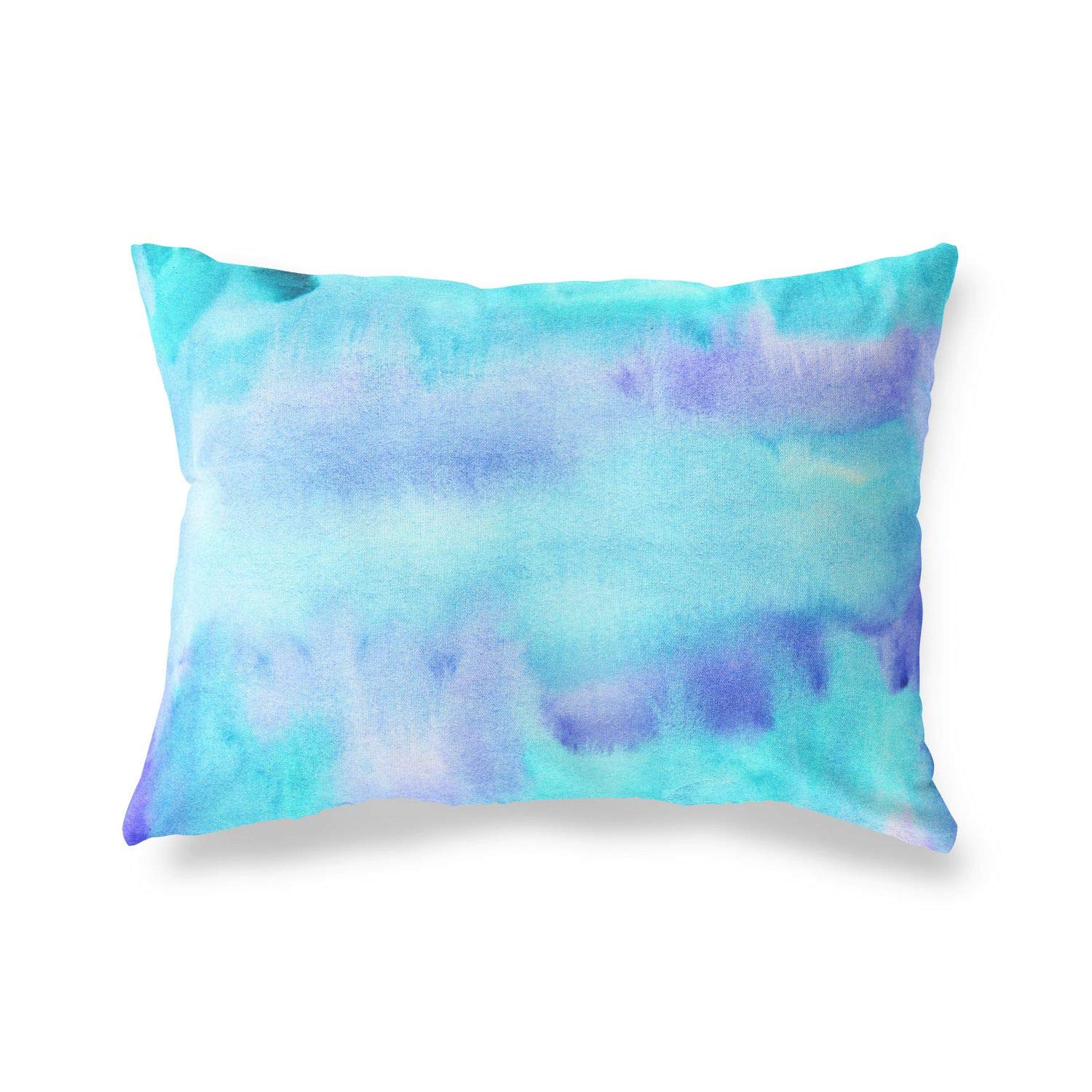 Bonamaison Decorative Cushion Cover Watercolor Theme, Throw Pillow Covers, Home Decorative Pillowcases for Livingroom, Sofa, Bedroom, Size:35x50 Cm - Designed and Manufactured in Turkey