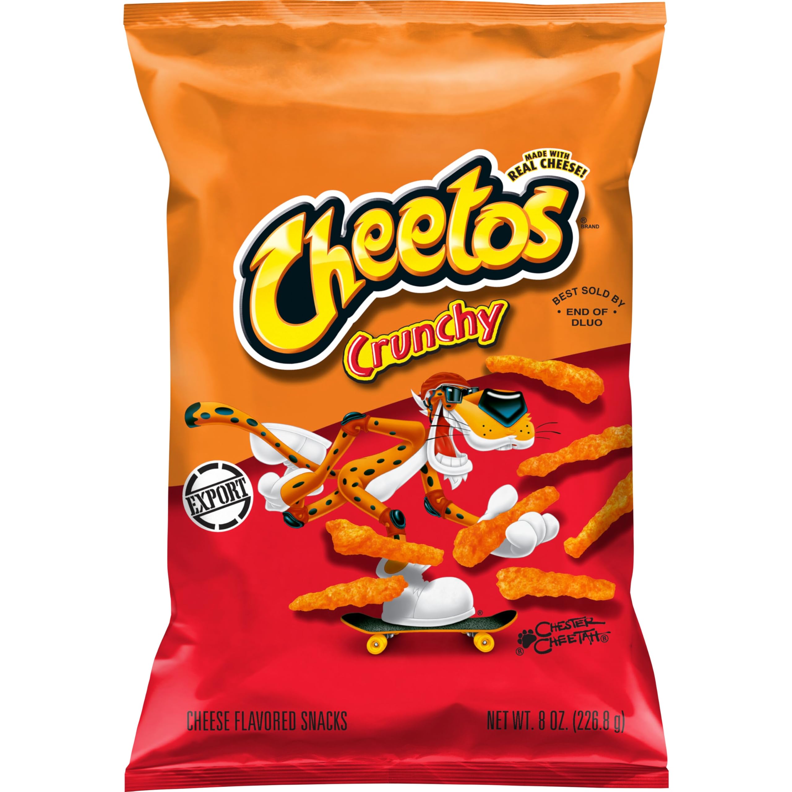 CHEETOS Crunchy Cheese Flavoured Large Bag 226 Gram - UK Seller