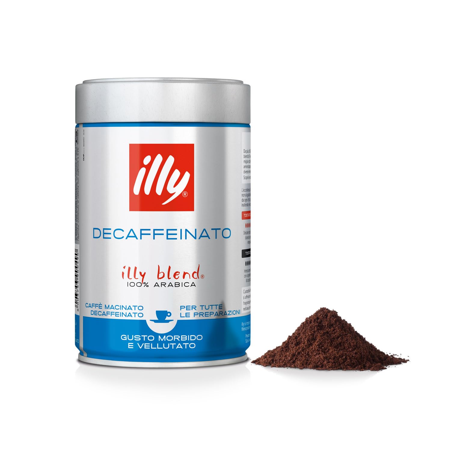 illy Decaffeinated Ground Espresso 250g
