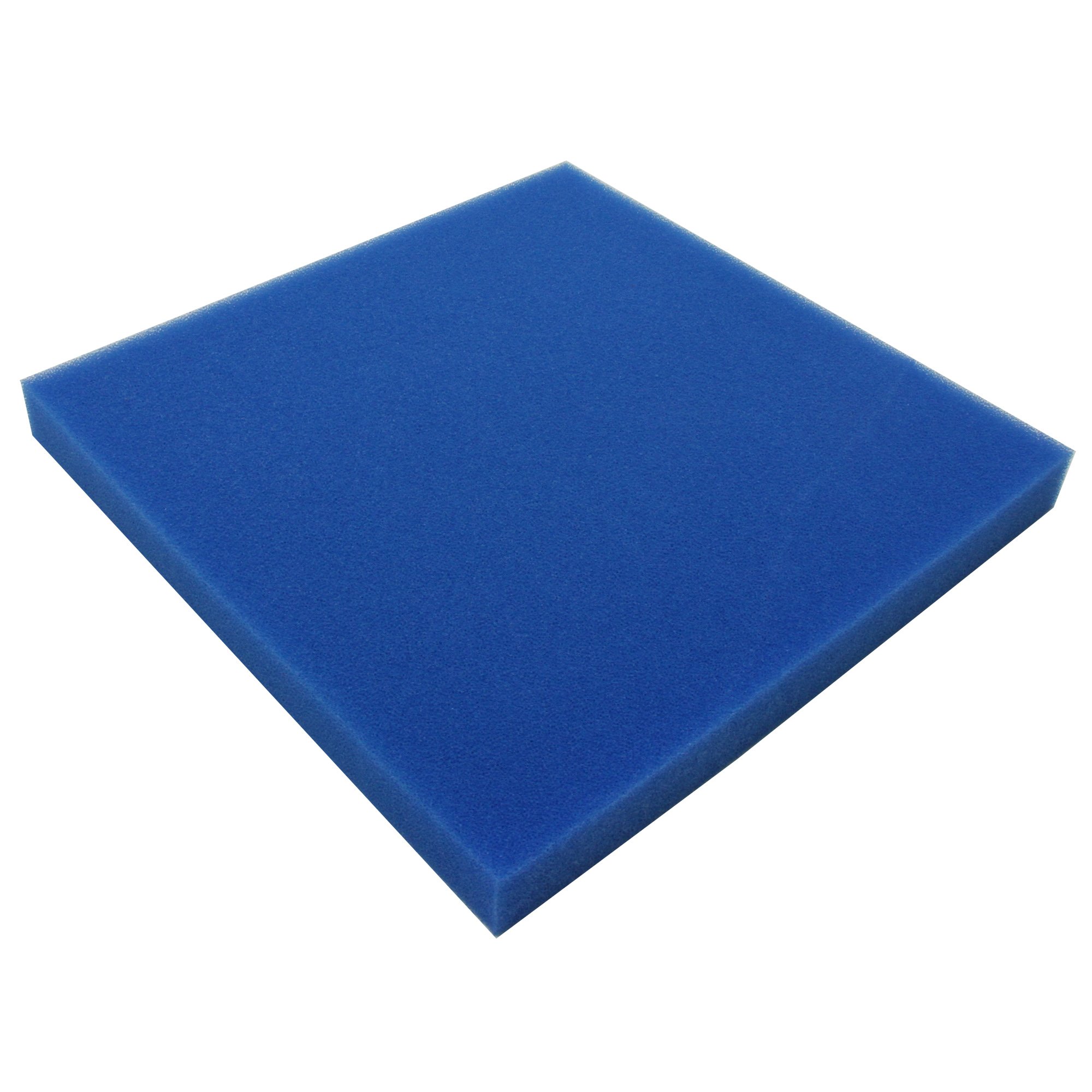 JBL Blue filter foam fine pore 50x50x5cm, Fine foam for filters to combat all kinds of water cloudiness