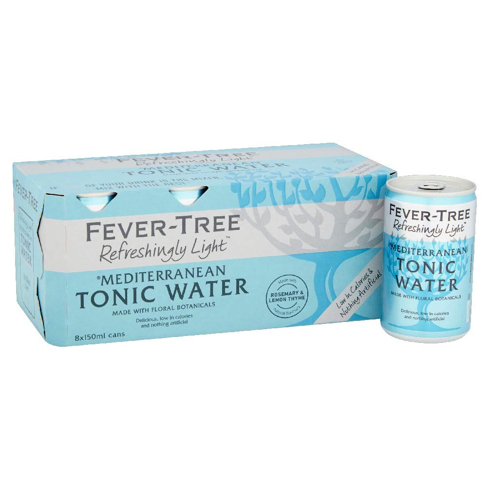 FeverTree Med Tonic Water, 150 ml (pack of 8)
