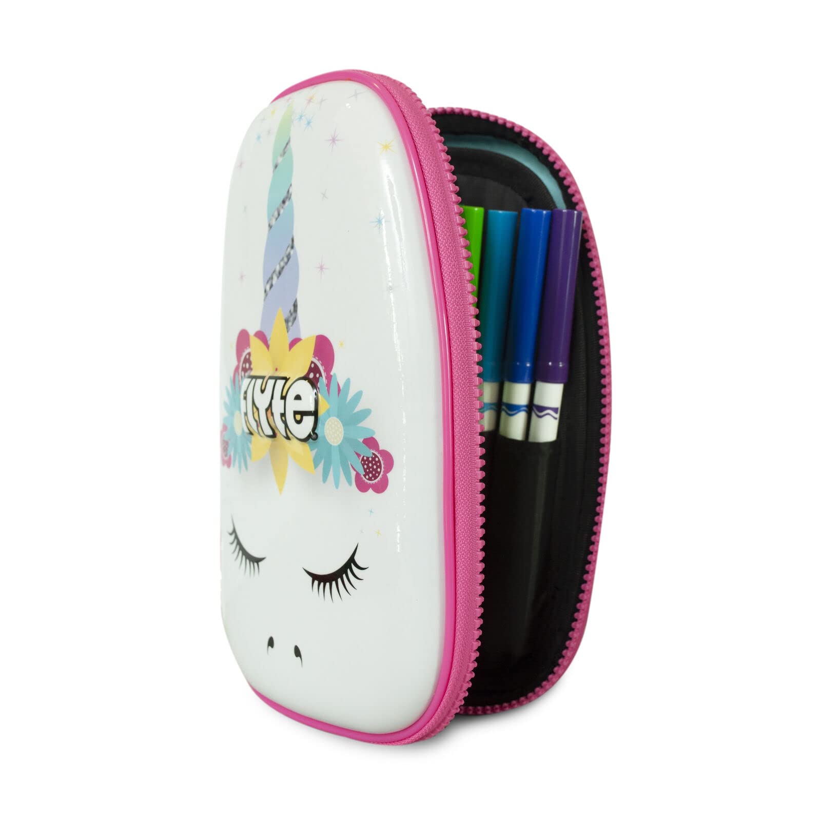 Chloe The Unicorn - Pencil Case With 18 Pencil Slots