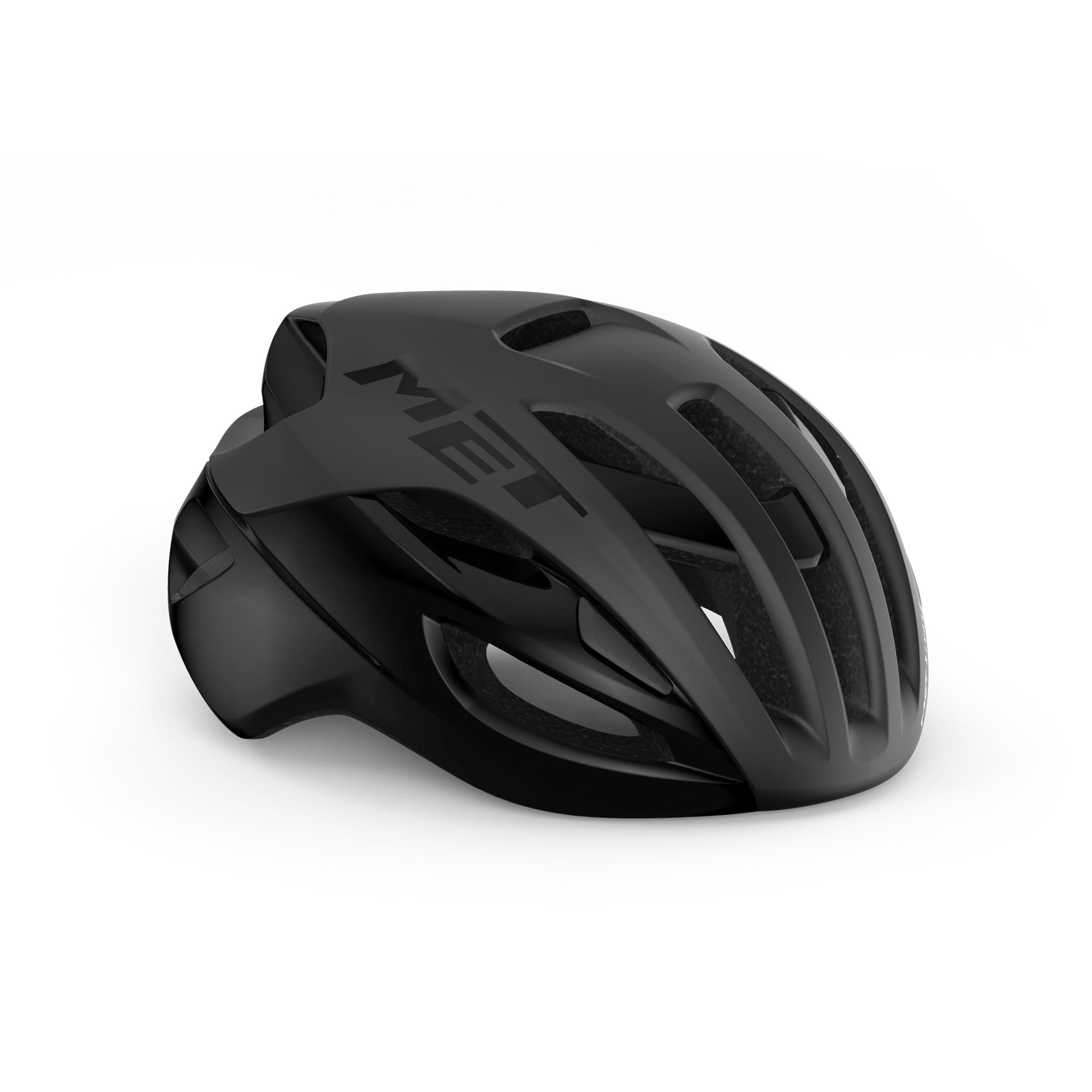 MET - Rivale MIPS Road Cycling Helmet In Black Size Medium (56-58 cm)