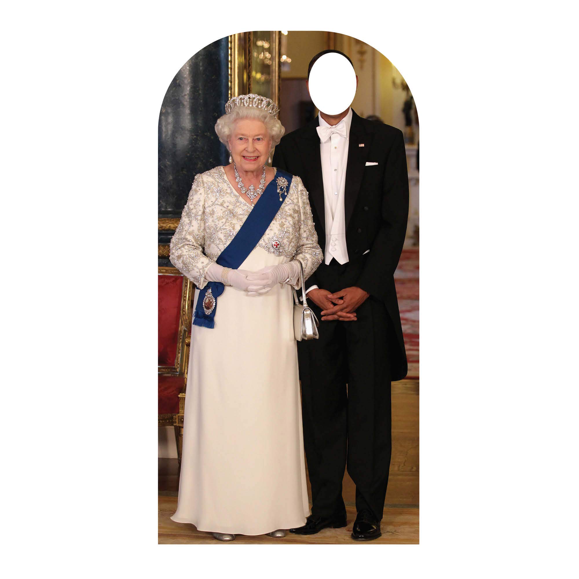 Star Cutouts Cut Out of Queen Stand-in