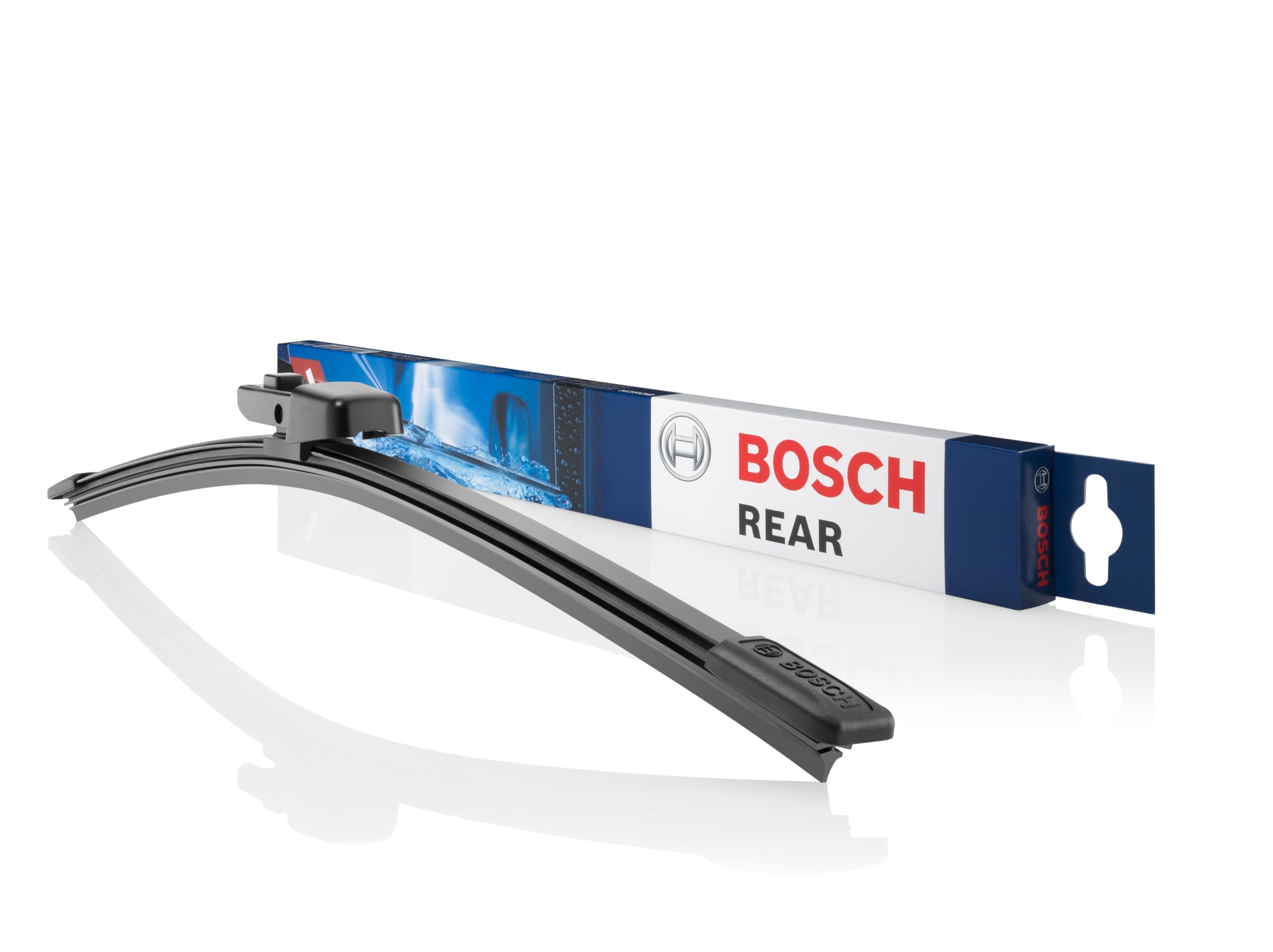 Bosch AM33H Rear Windscreen Wiper, Length: 330 mm, Windscreen Wiper for Rear Window, Black