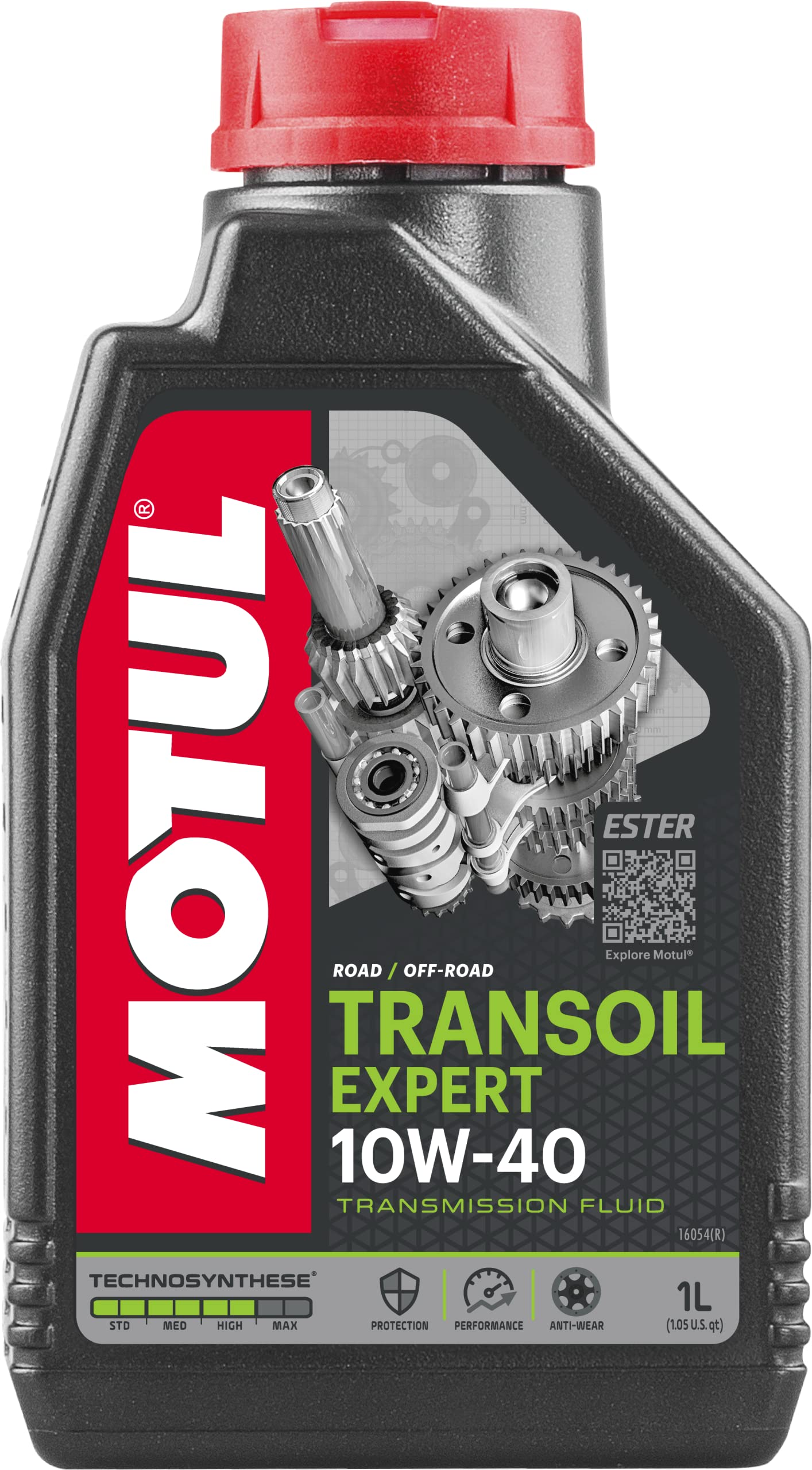 Motul 100963 Forcefield Transoil Expert Lubricant, 1L Volume