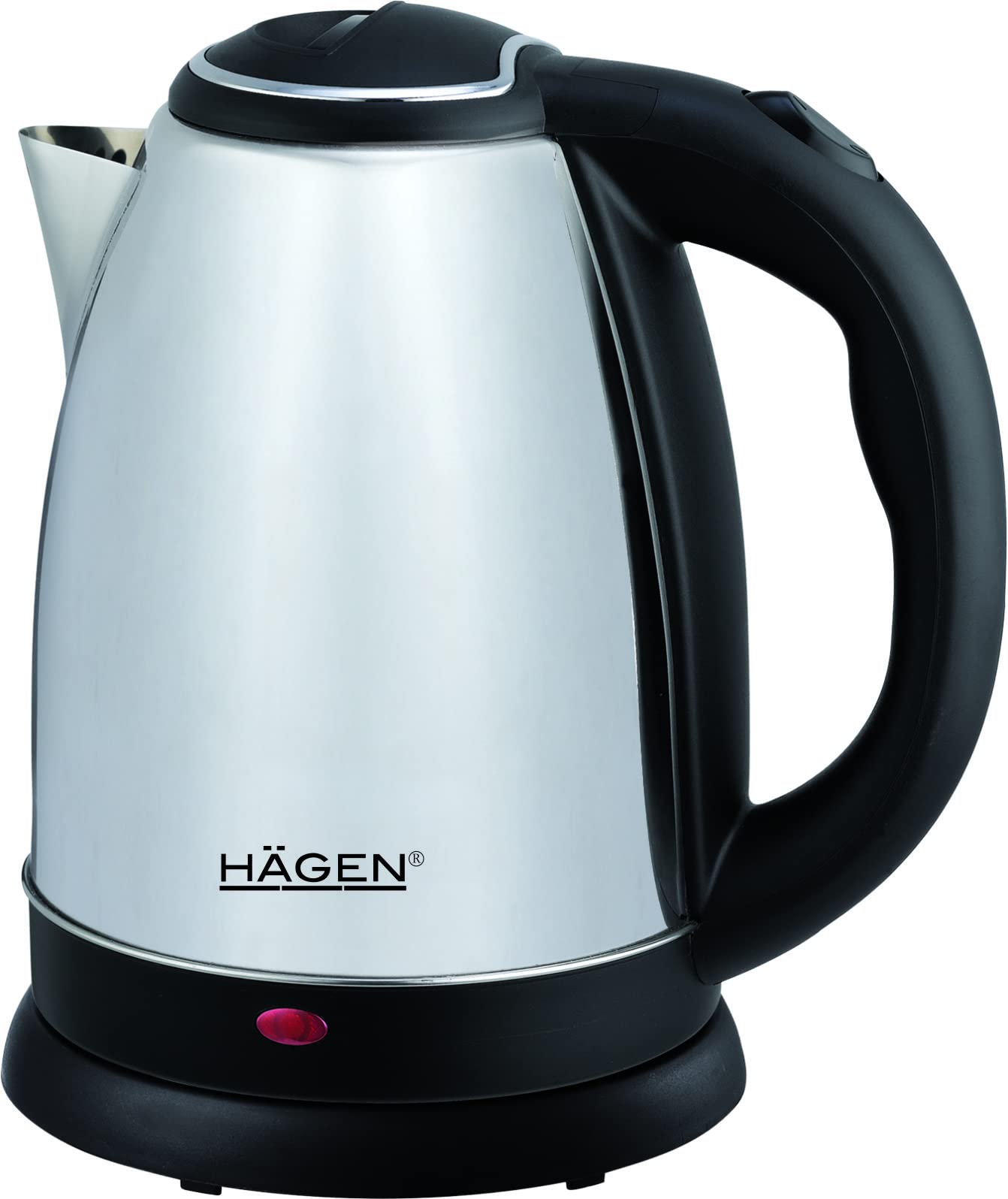 Hagen - Stainless steel - Electric kettle - cordless - 1,8L HA5525-SIL-Silver