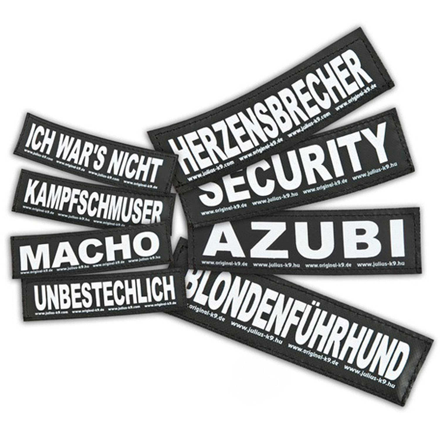 Interchangeable Patches, 1 Pair, SÃ‰CURITÃ‰, Size: Small, Black