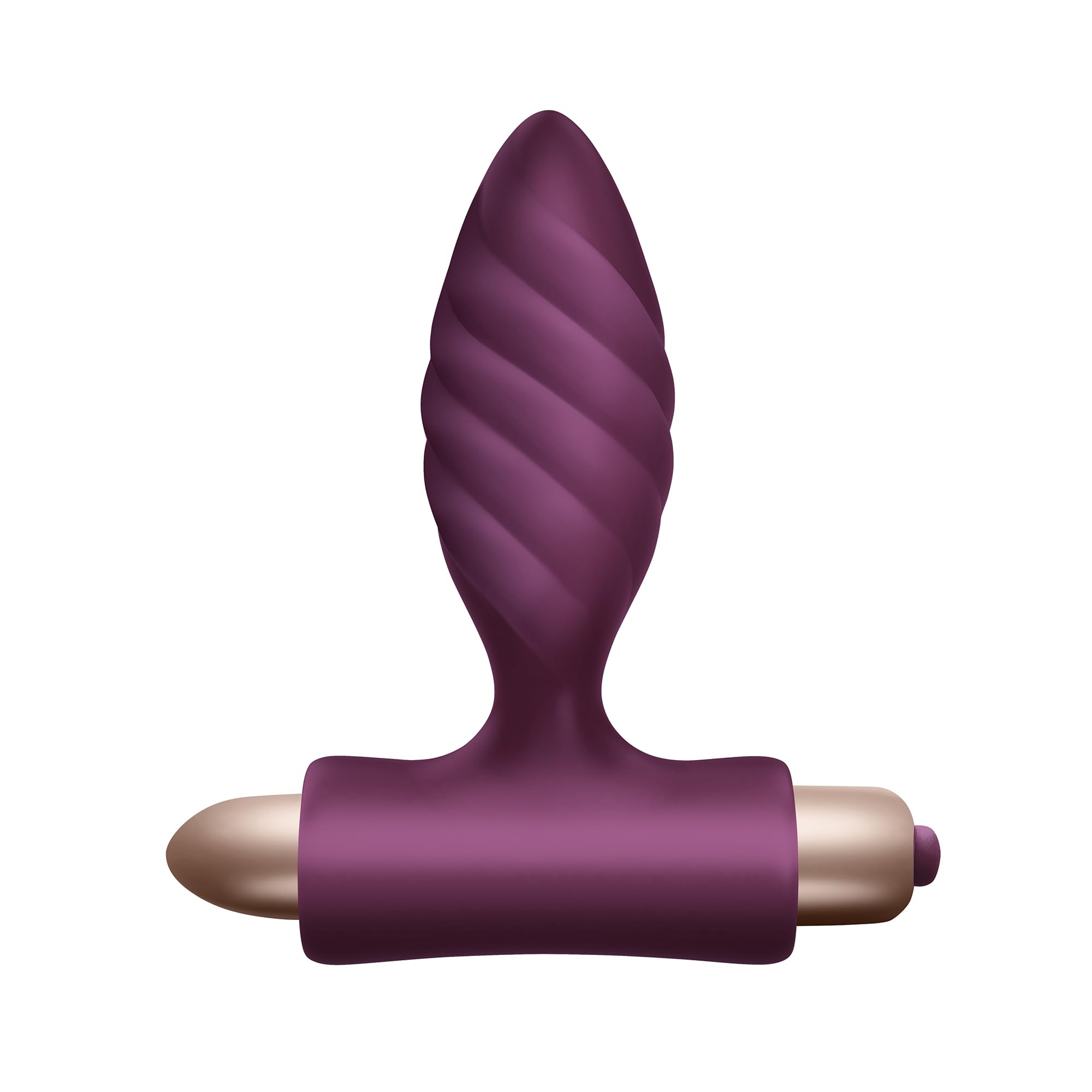 Climaximum Oryx – Beginner’s Vibrating Anal Plug, 10 Vibration Modes, Textured Design for Targeted Internal & External Stimulation, Soft-Touch Silicone, Quiet, Water-Resistant, 111g