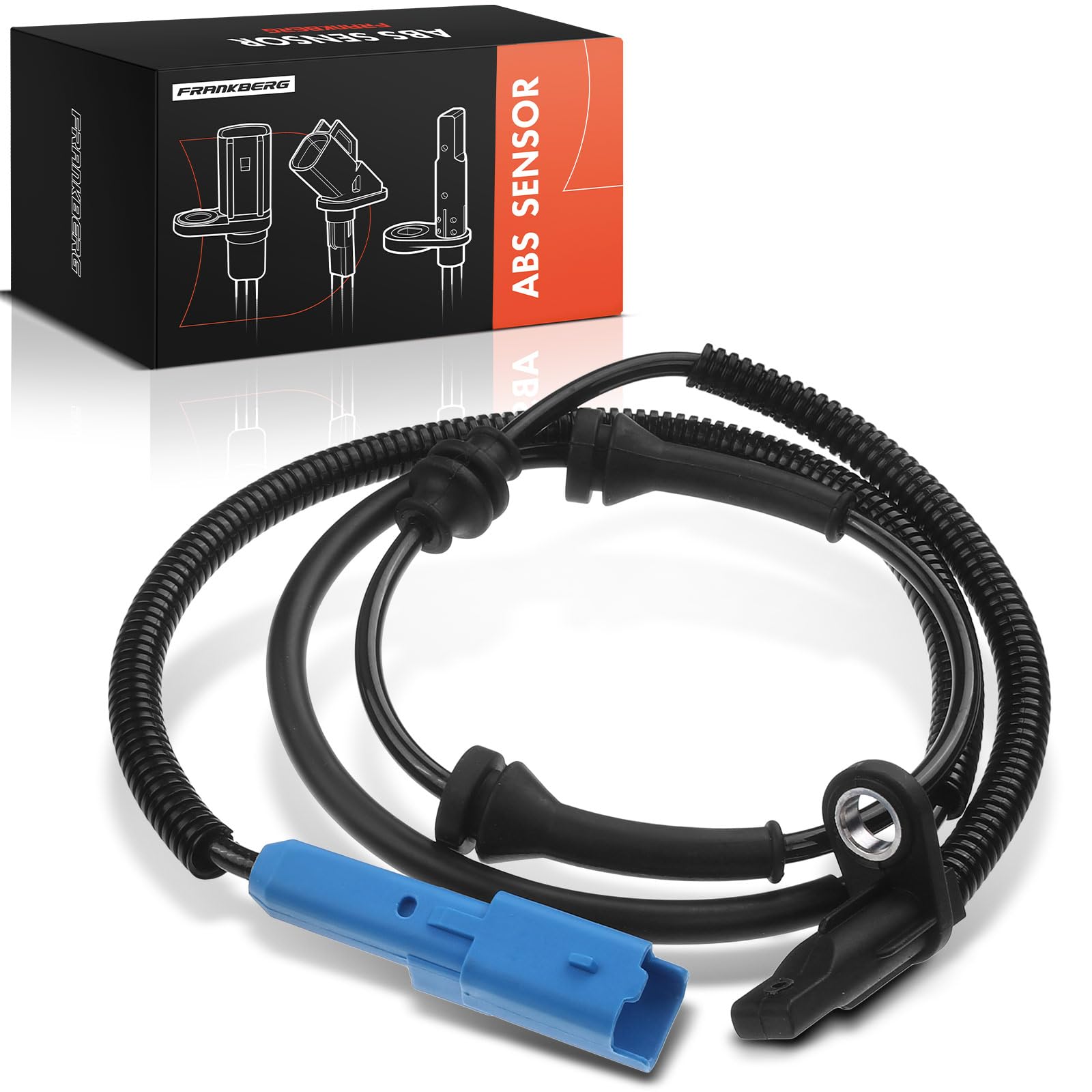 ABS Sensor Wheel Speed Front for C-Elysee C3 II SC C3 Picasso SH C4 Cactus DS3 SA 2008 I CU 207 WA WC 207 CC WD 207 SW WK 208 I CA CC 301 1.0L-2.0L 2006-Present 96 50678 80