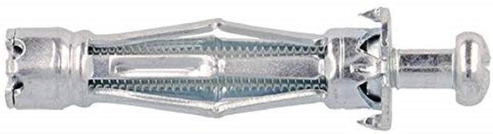 Molly M14215-XJ Metal Expansion Dowels with Screws M8 Diameter 8 x 53 mm, Grey, Set of 25