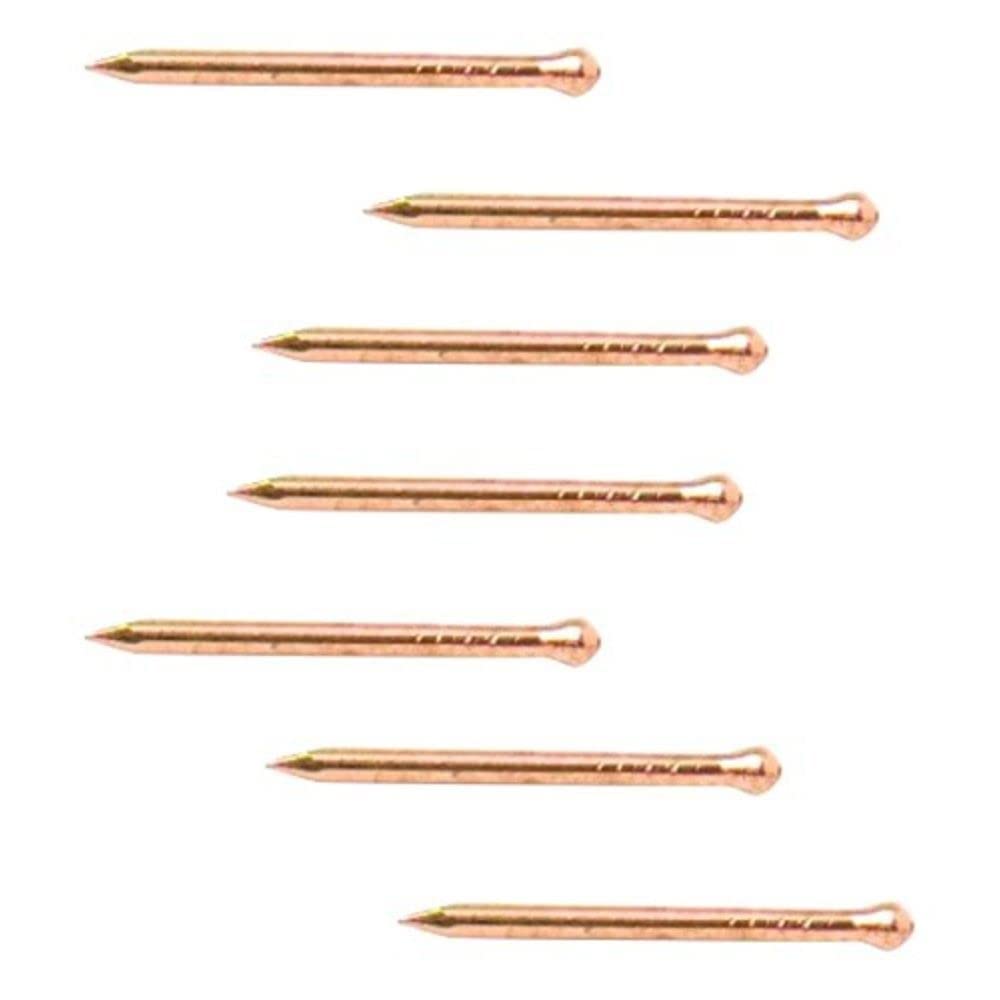 Merriway BH03595 (25 gm) 19mm (3/4 inch) Coppered Hardboard Pin 19 mm - Pack of 25 gm