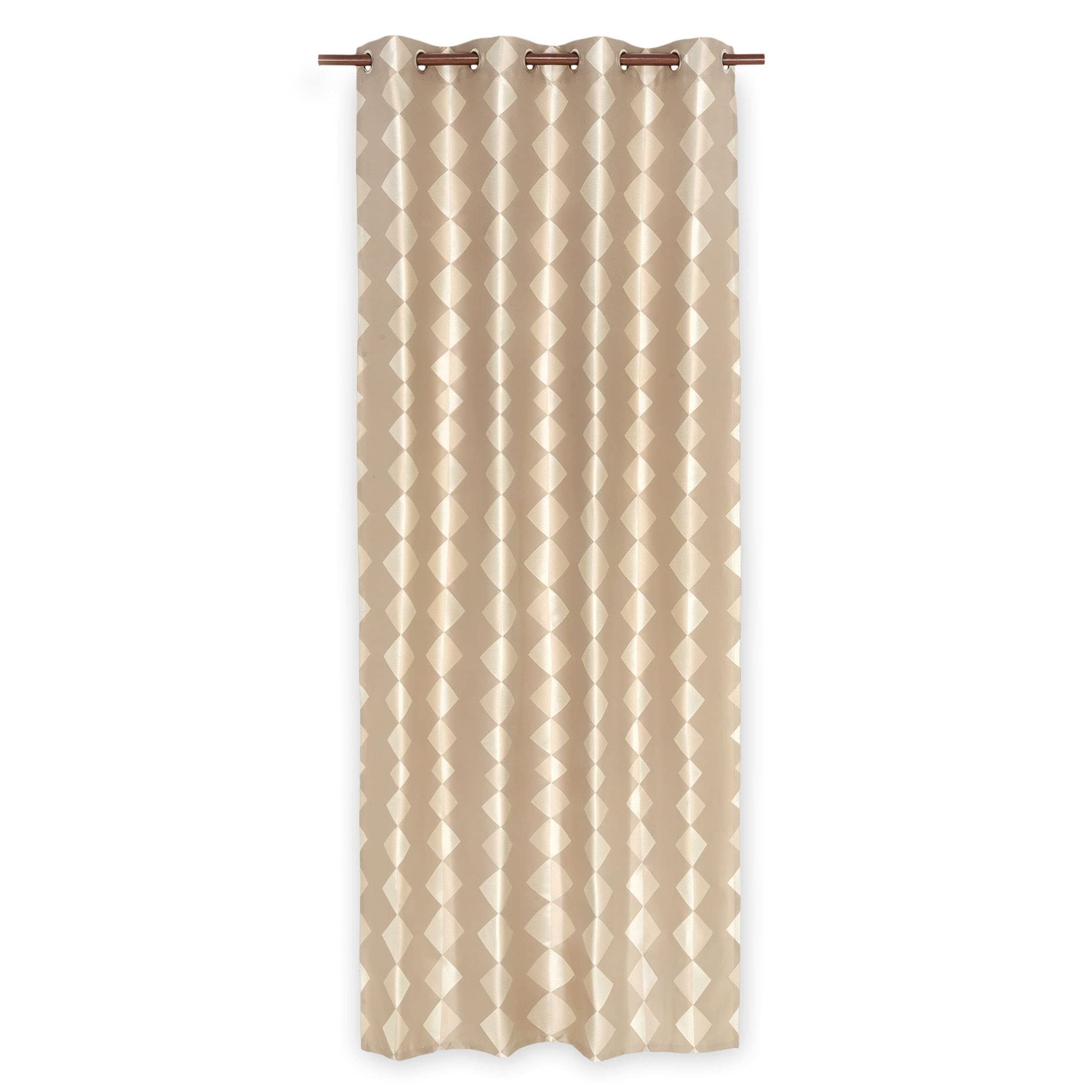 Deco Mex VAEK32202 Parma Curtain Polyester Cream Regular Size