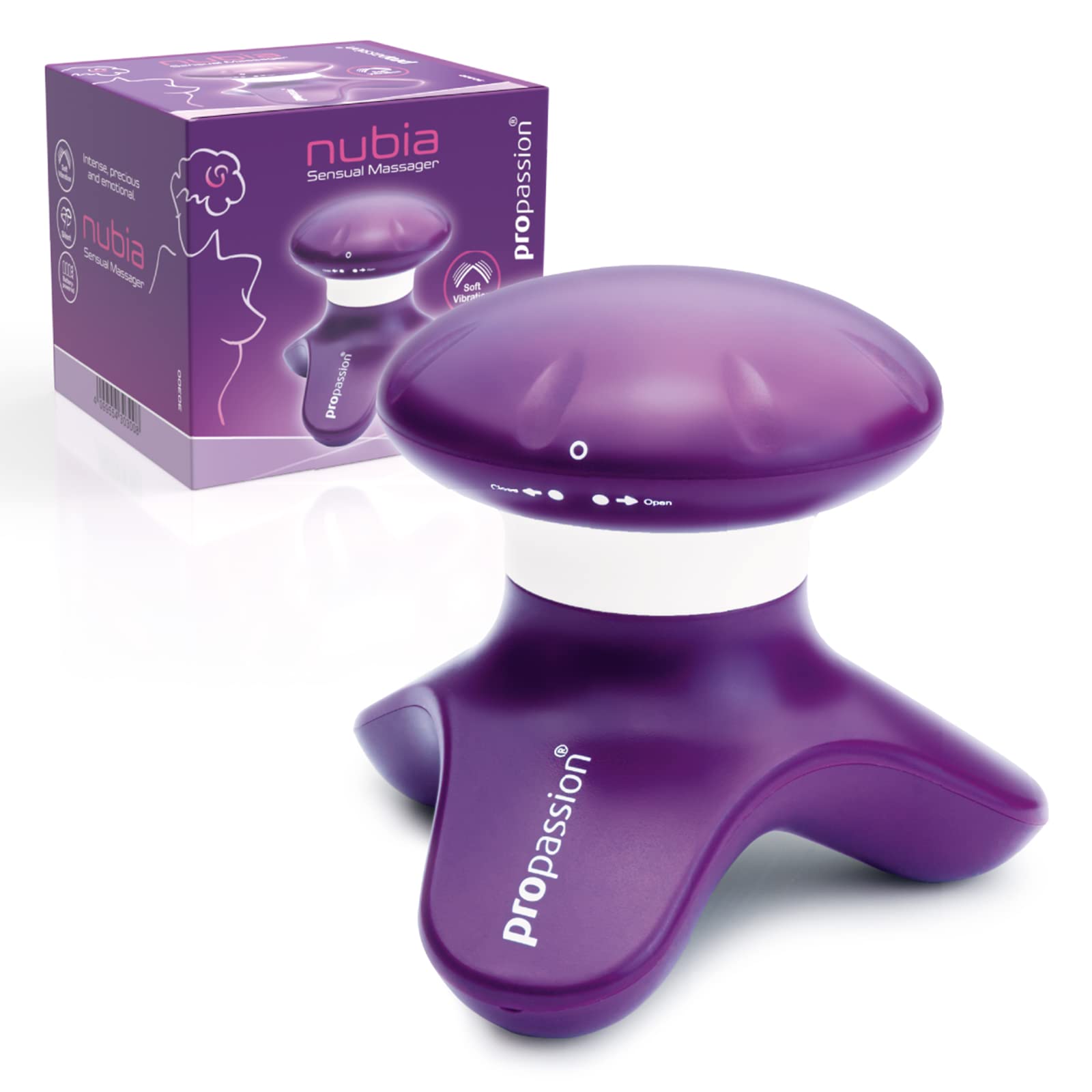 propassion Mini Massager Nubia | Water-Protected Vibration Massage | Precise Application | Small and Light for targeted Relaxation | Battery-Operated
