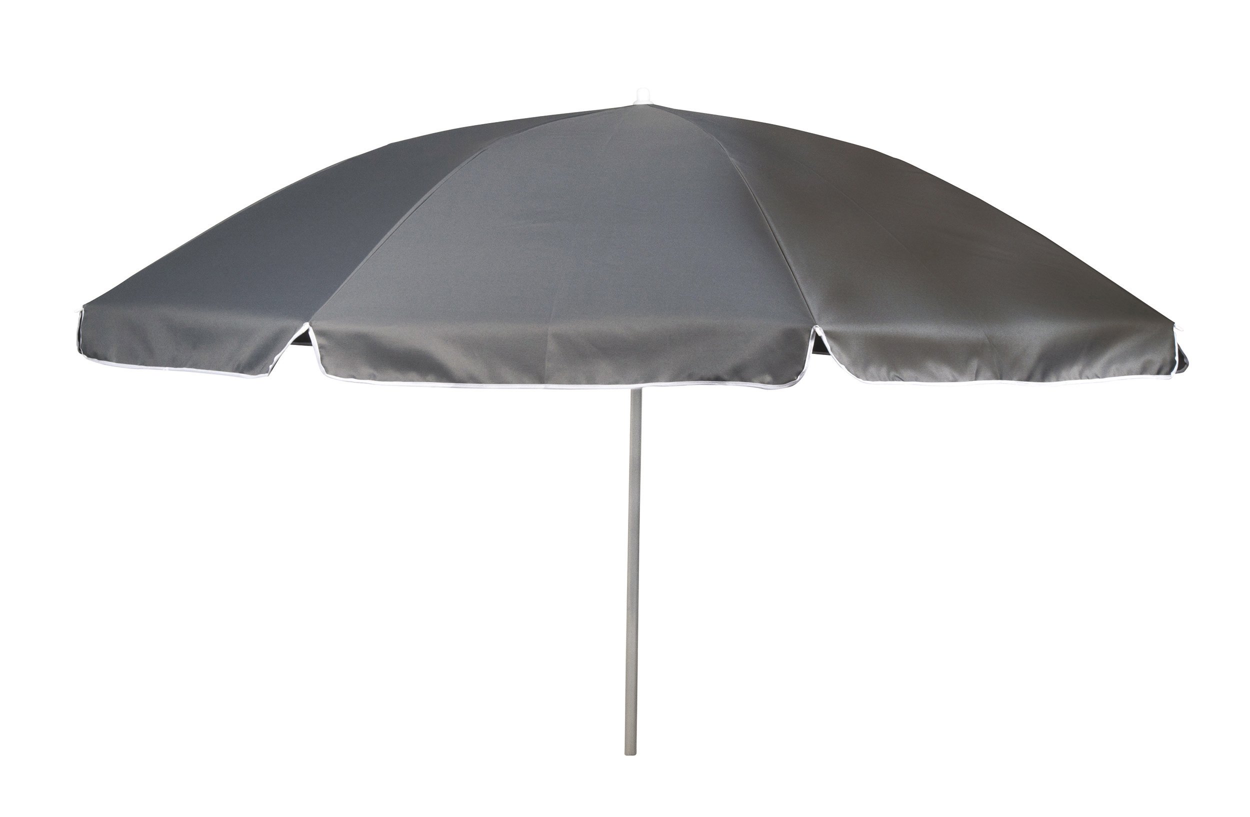 Bo-Camp - Parasol - Articulated arm - Ø 165 cm - Grey