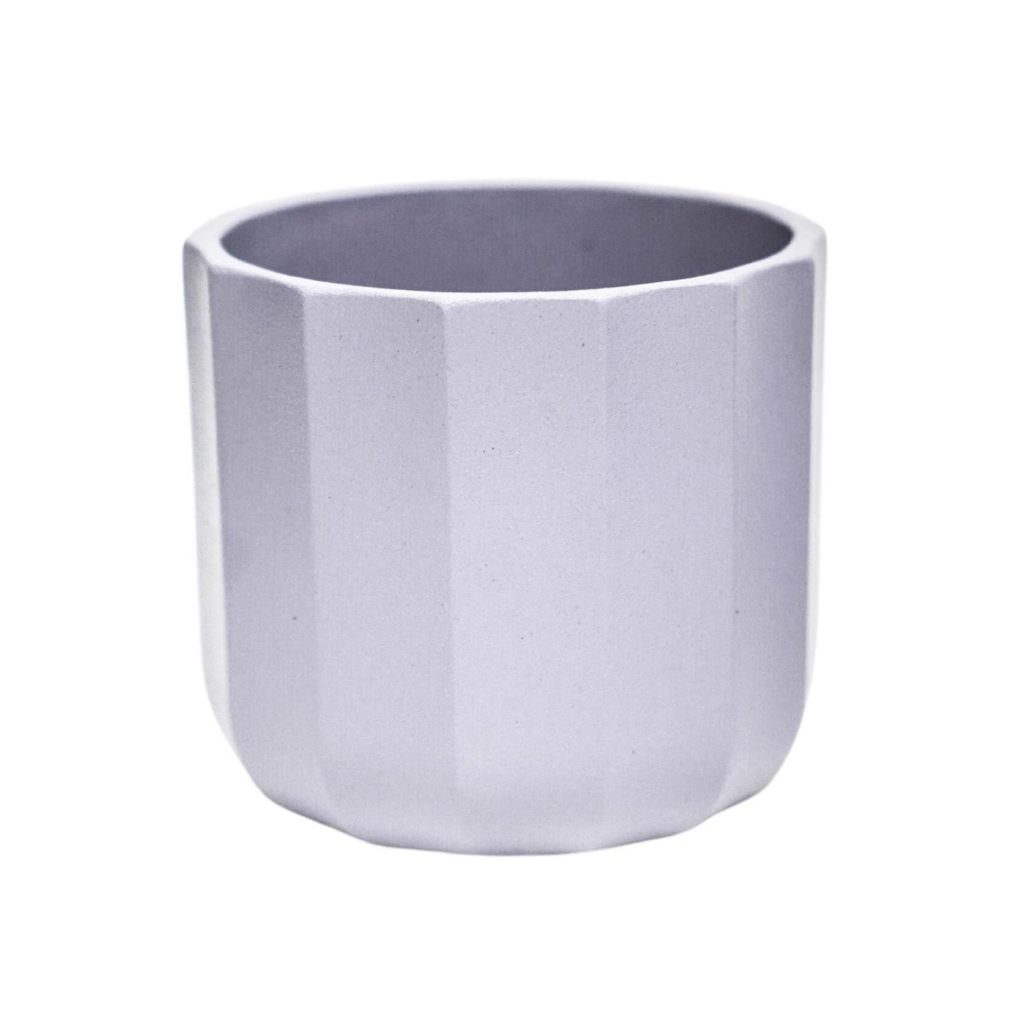 Ivyline Planter, Ceramic, Lilac Geo, 15 x 15cm