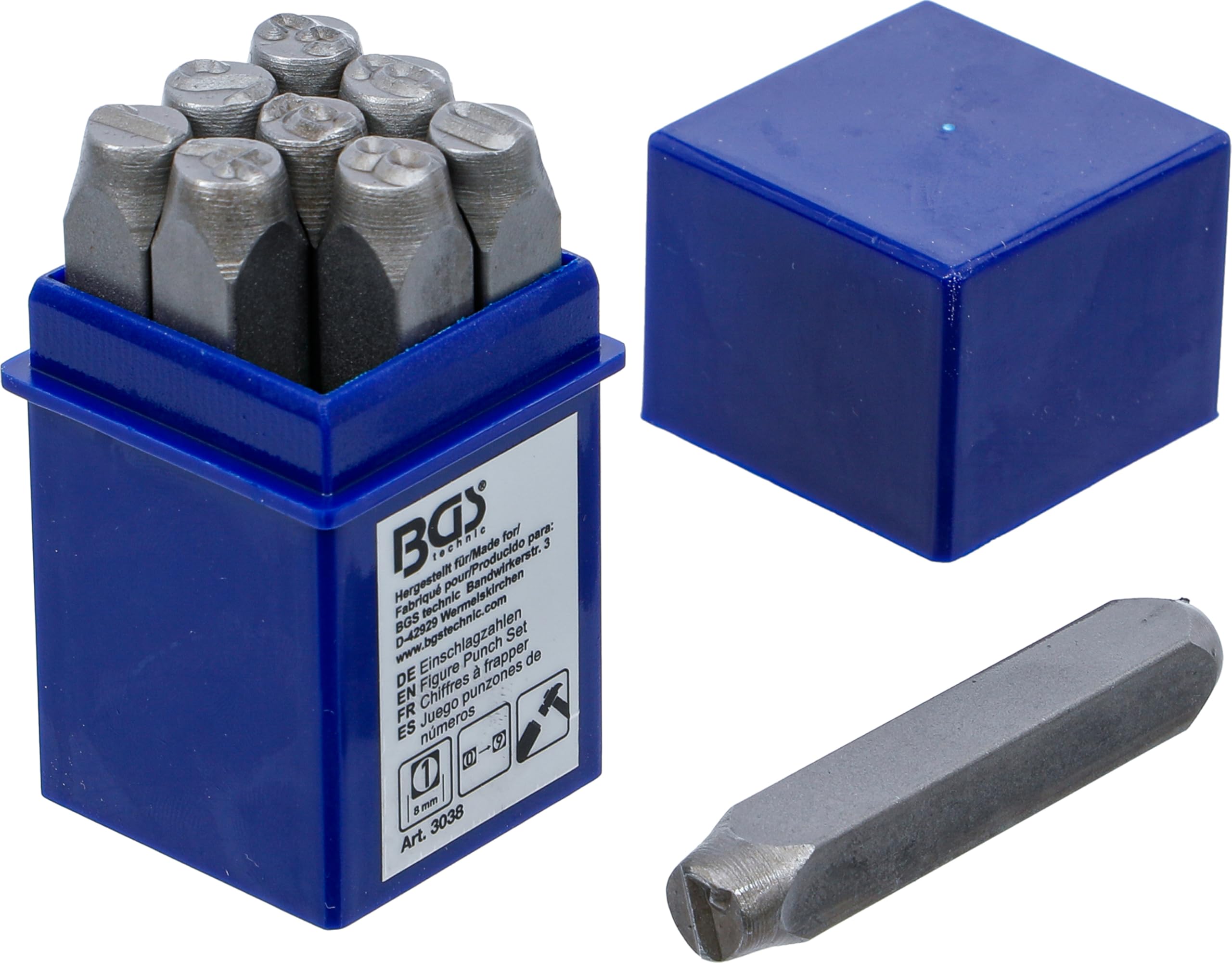 BGS 3038 | Figure Punch Set | 8 mm