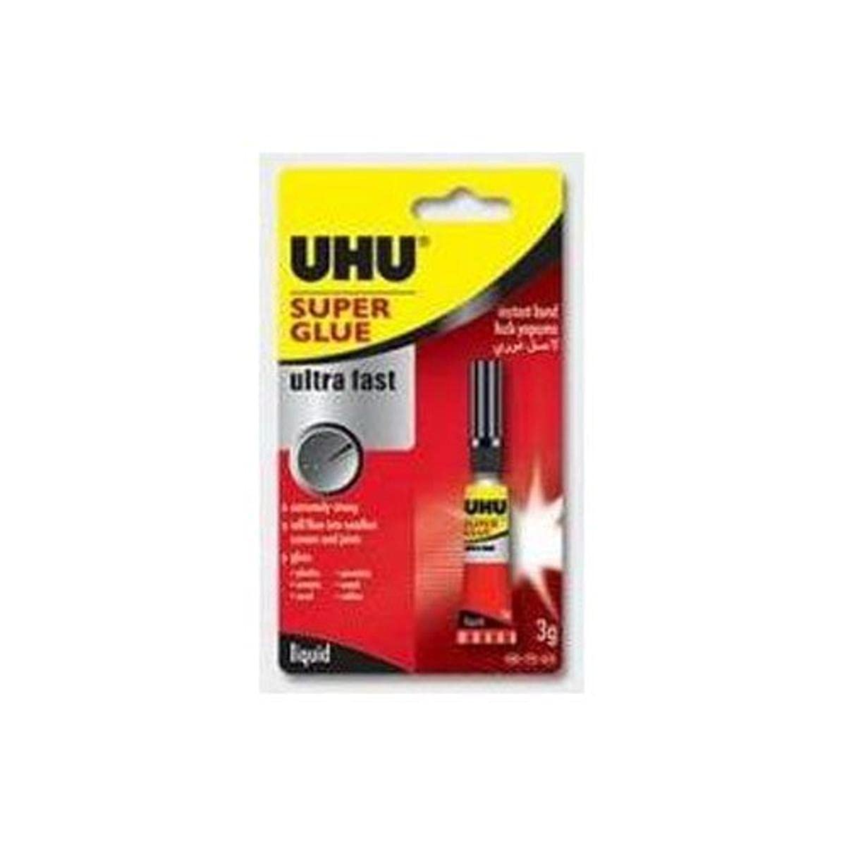UHU SUPERGLUE 3GM BLISTER